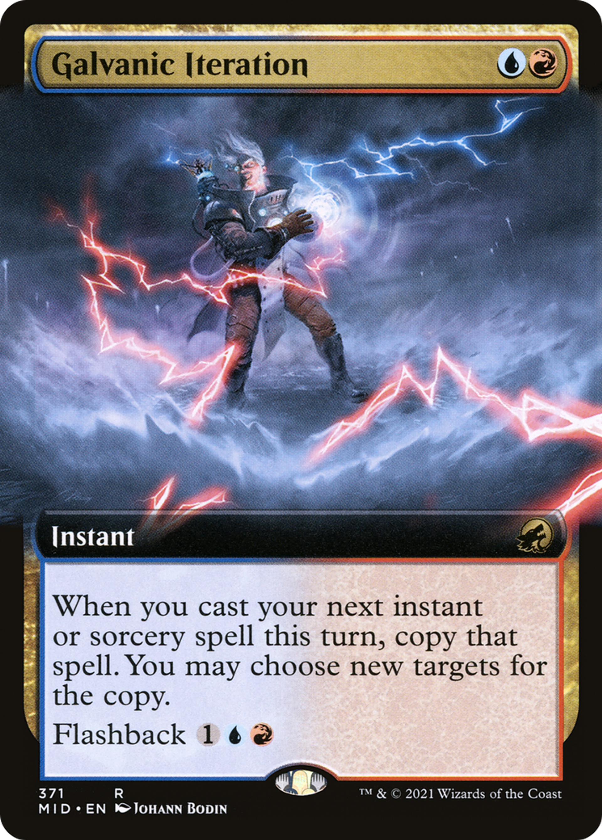 Galvanic Iteration — Innistrad: Midnight Hunt — Magic: The Gathering