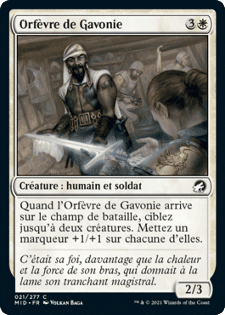 Orfèvre de Gavonie — Innistrad: Midnight Hunt — Magic: The Gathering