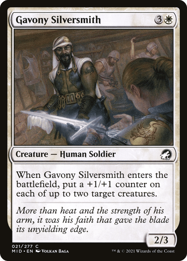 Gavony Silversmith — Innistrad: Midnight Hunt — Magic: The Gathering
