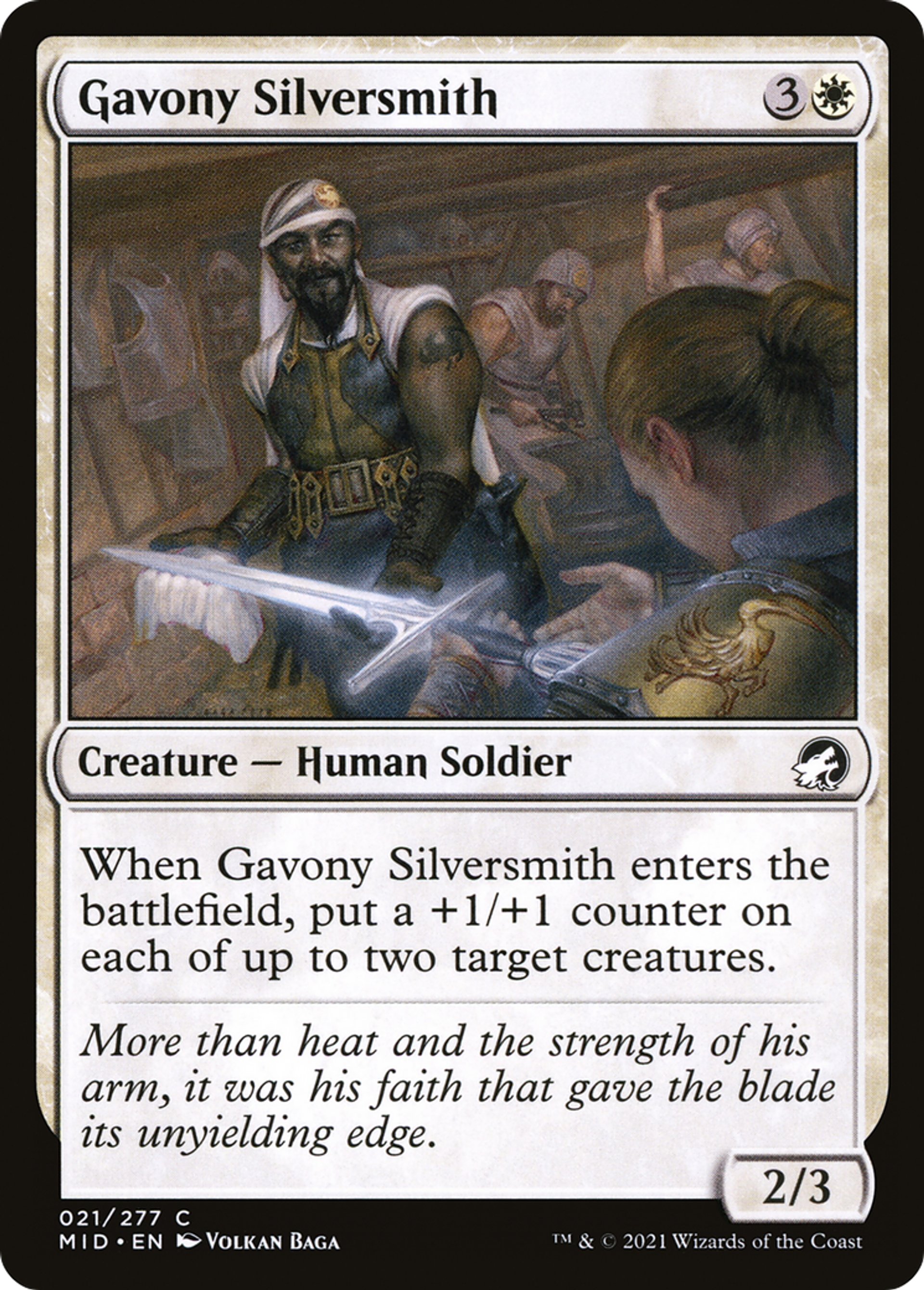 Gavony Silversmith — Innistrad: Midnight Hunt — Magic: The Gathering