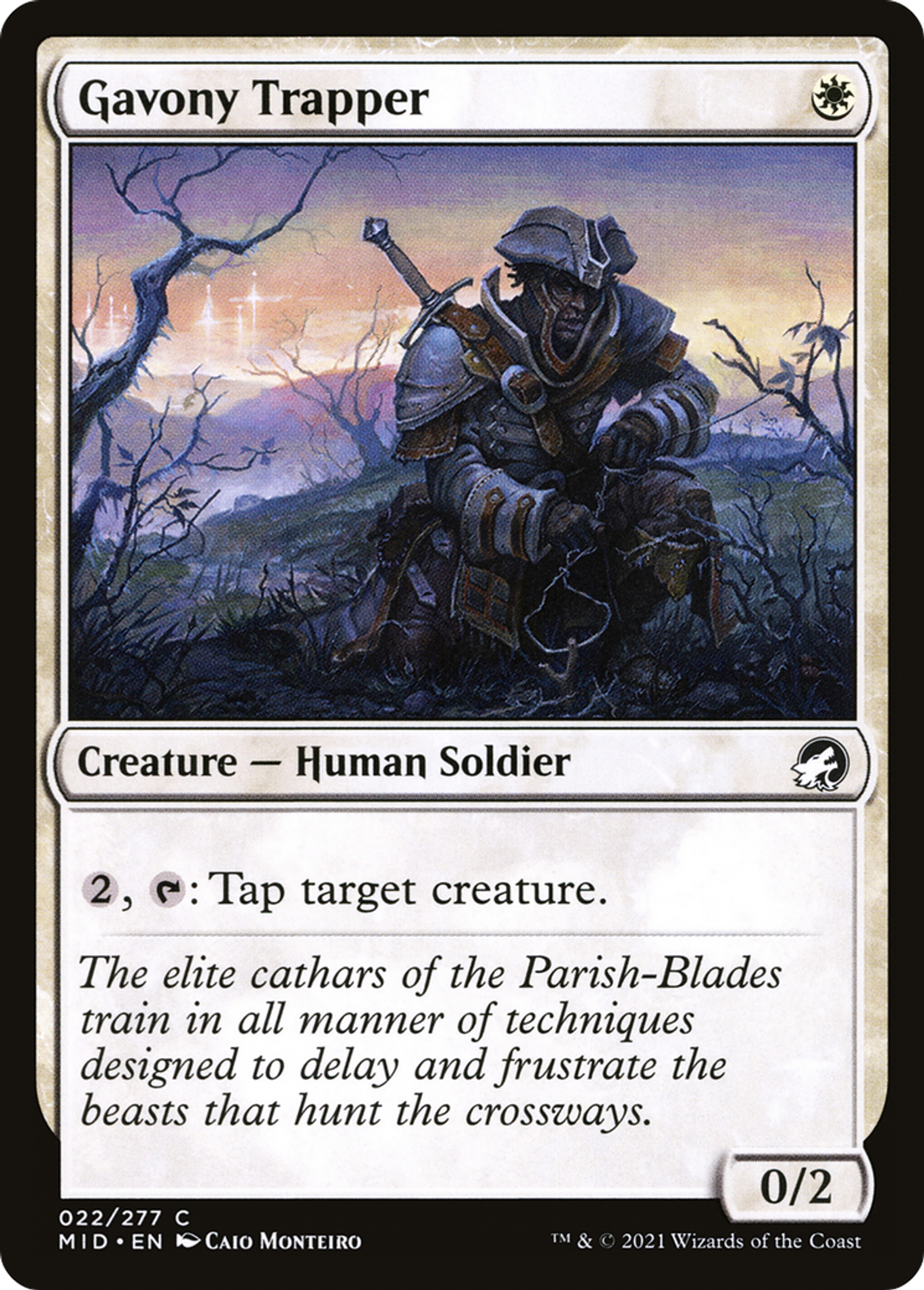 Gavony Trapper — Innistrad: Midnight Hunt — Magic: The Gathering