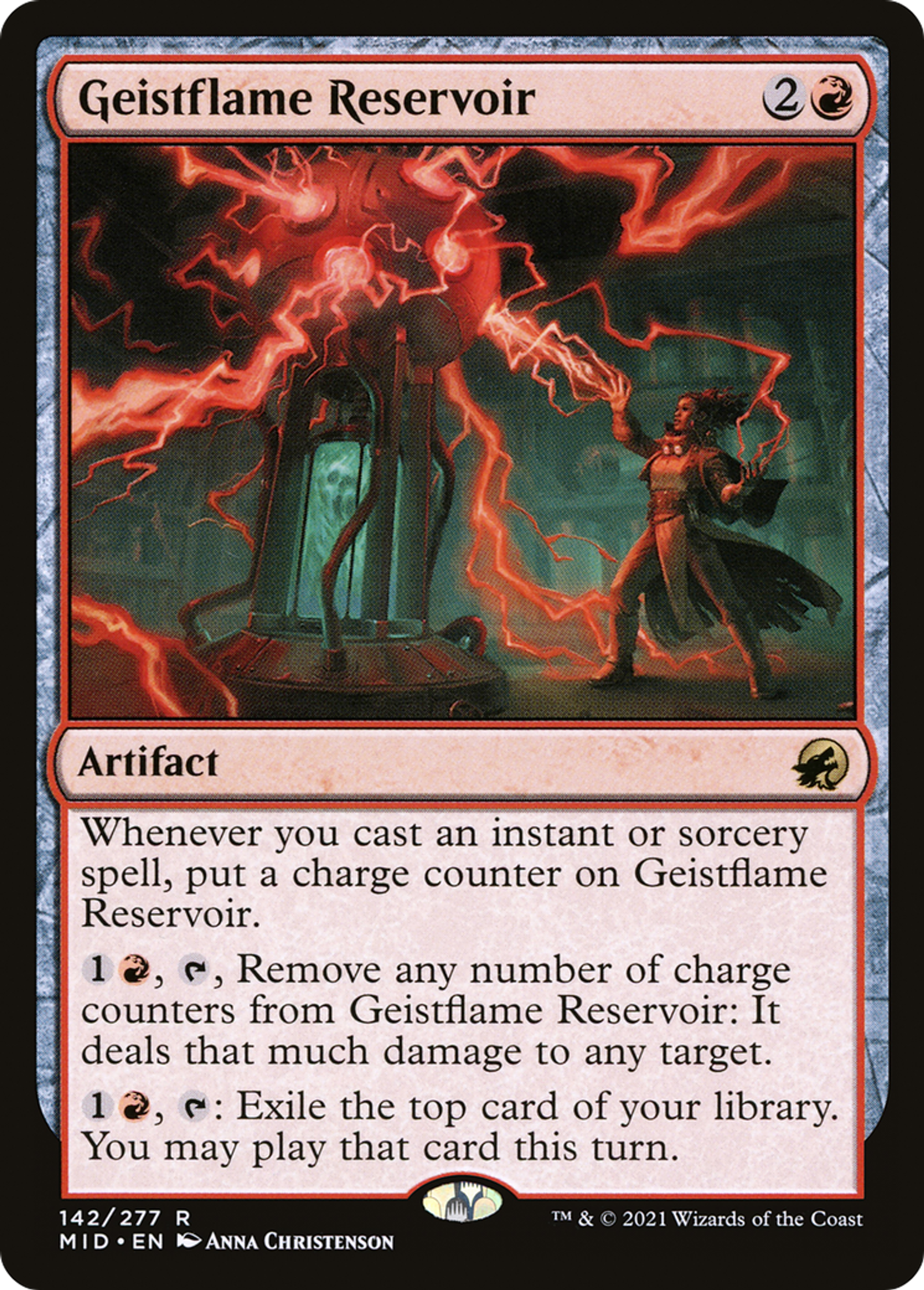 Réservoir de flamme de geist — Innistrad: Midnight Hunt — Magic: The Gathering