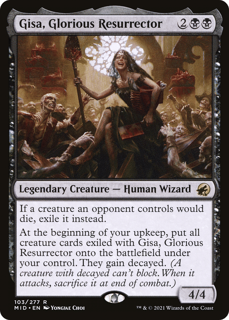 Gisa, Glorious Resurrector — Innistrad: Midnight Hunt — Magic: The Gathering