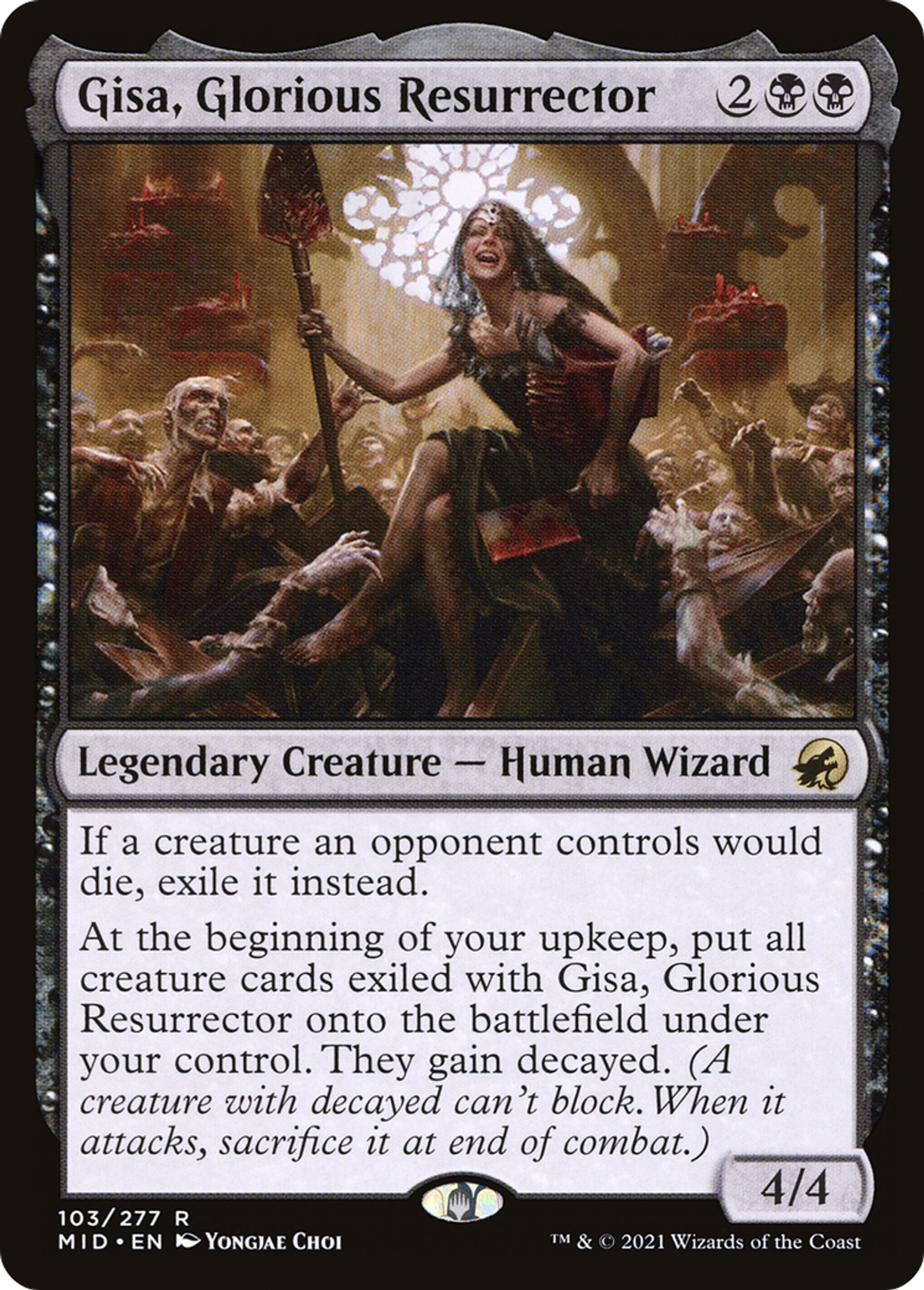 Gisa, Glorious Resurrector — Innistrad: Midnight Hunt — Magic: The Gathering