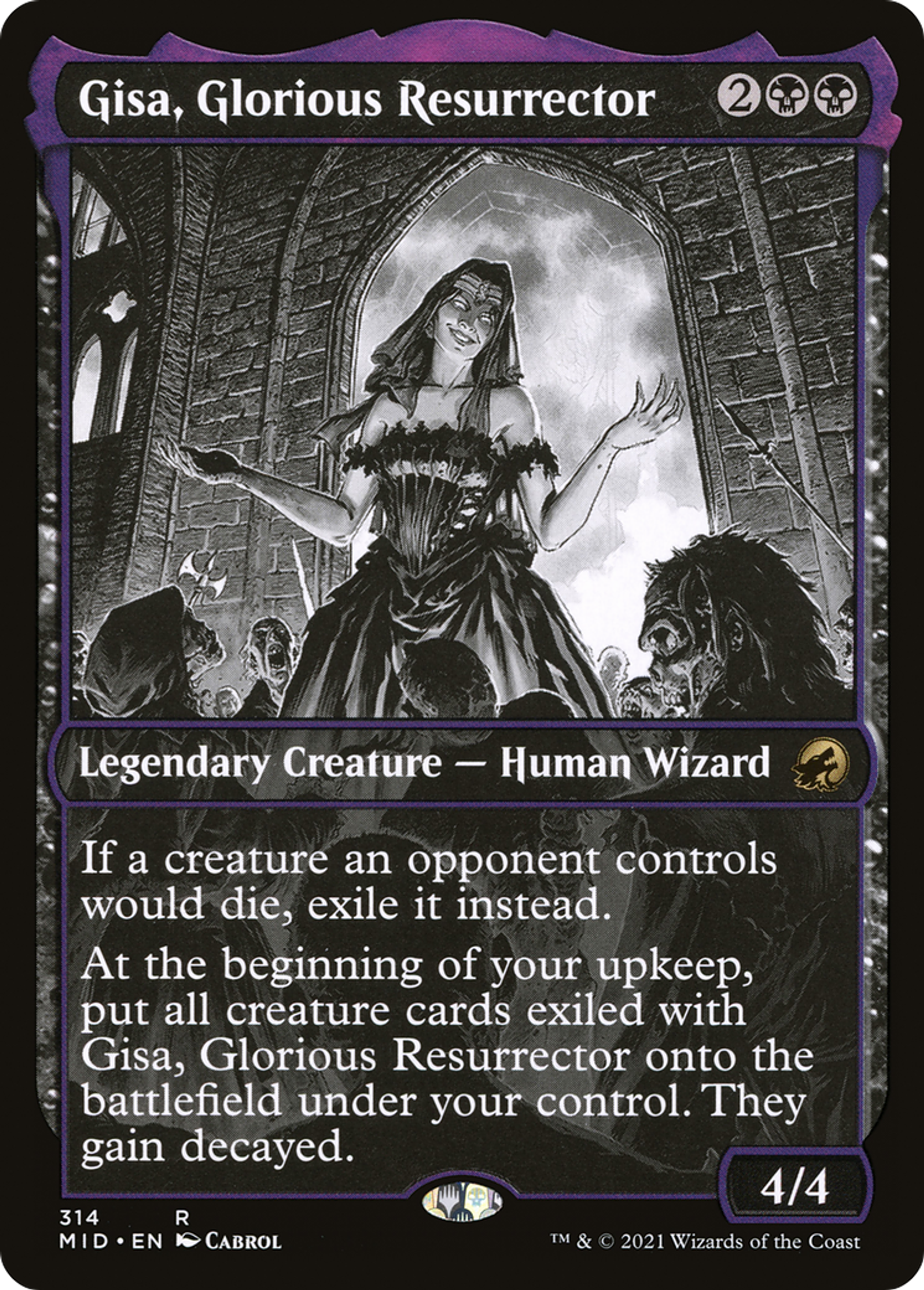 Gisa, Glorious Resurrector — Innistrad: Midnight Hunt — Magic: The Gathering