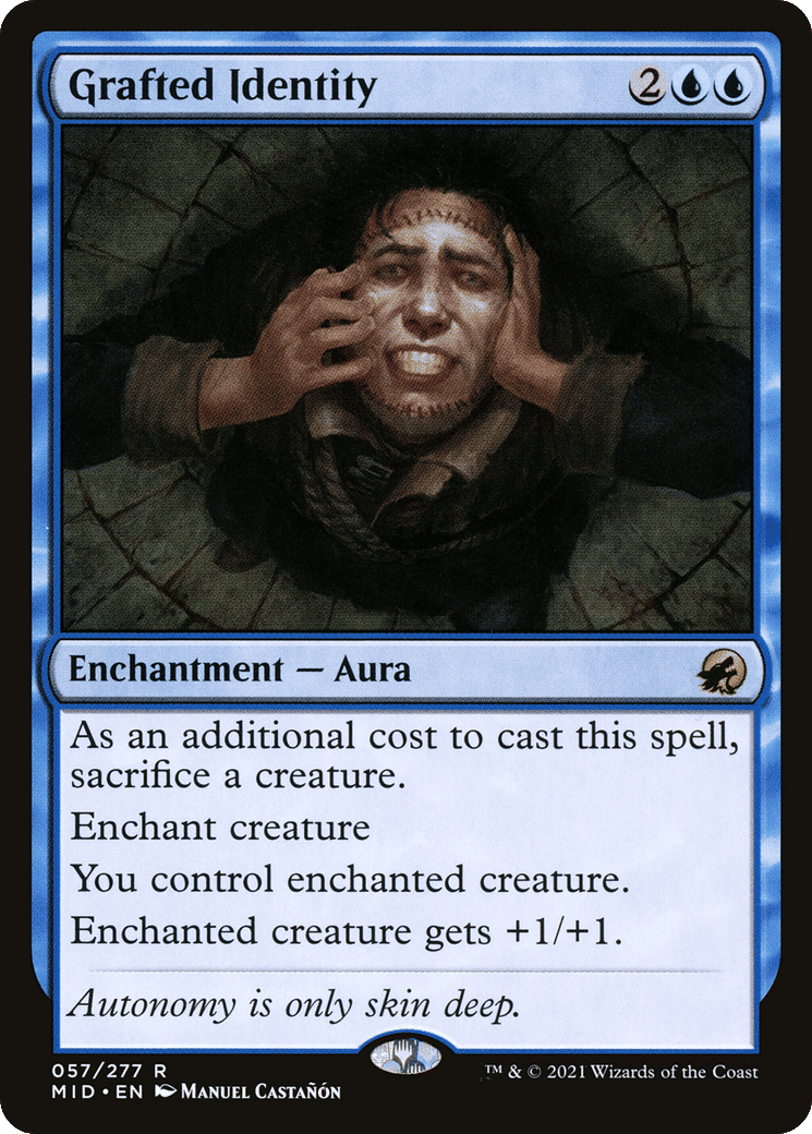 Grafted Identity — Innistrad: Midnight Hunt — Magic: The Gathering