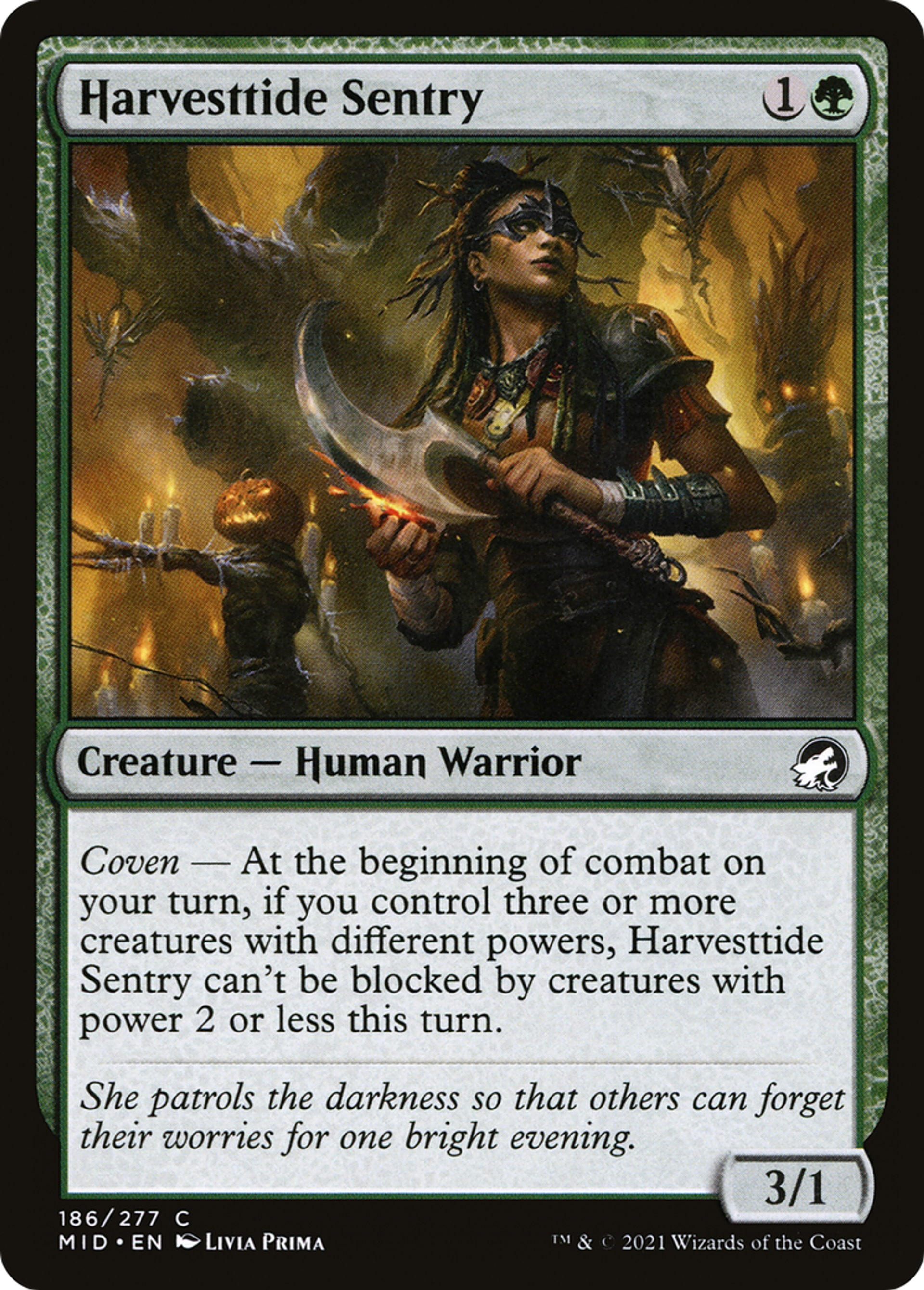 Harvesttide Sentry — Innistrad: Midnight Hunt — Magic: The Gathering