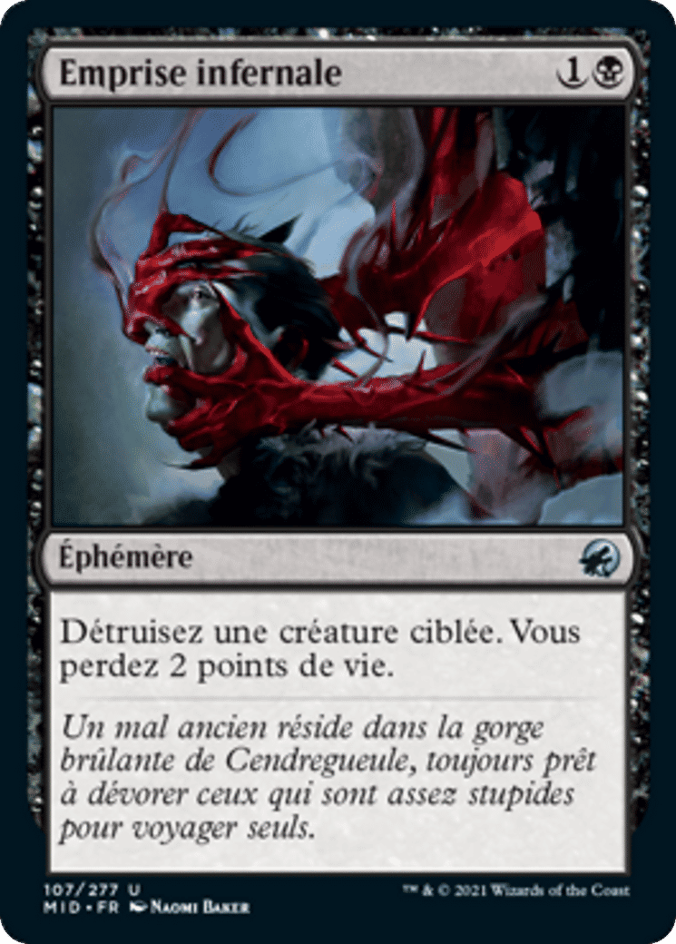 Emprise infernale — Innistrad: Midnight Hunt — Magic: The Gathering