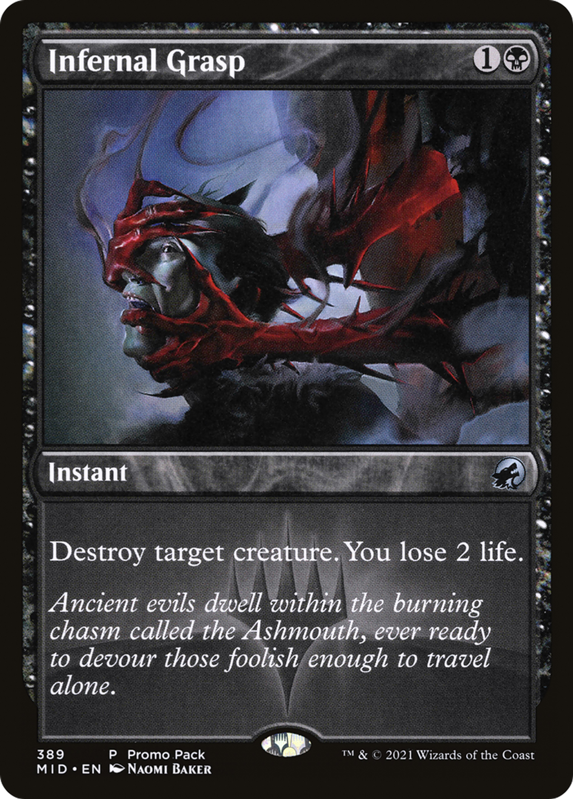 Infernal Grasp — Innistrad: Midnight Hunt — Magic: The Gathering