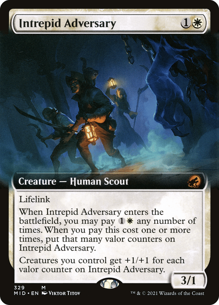 Intrepid Adversary — Innistrad: Midnight Hunt — Magic: The Gathering