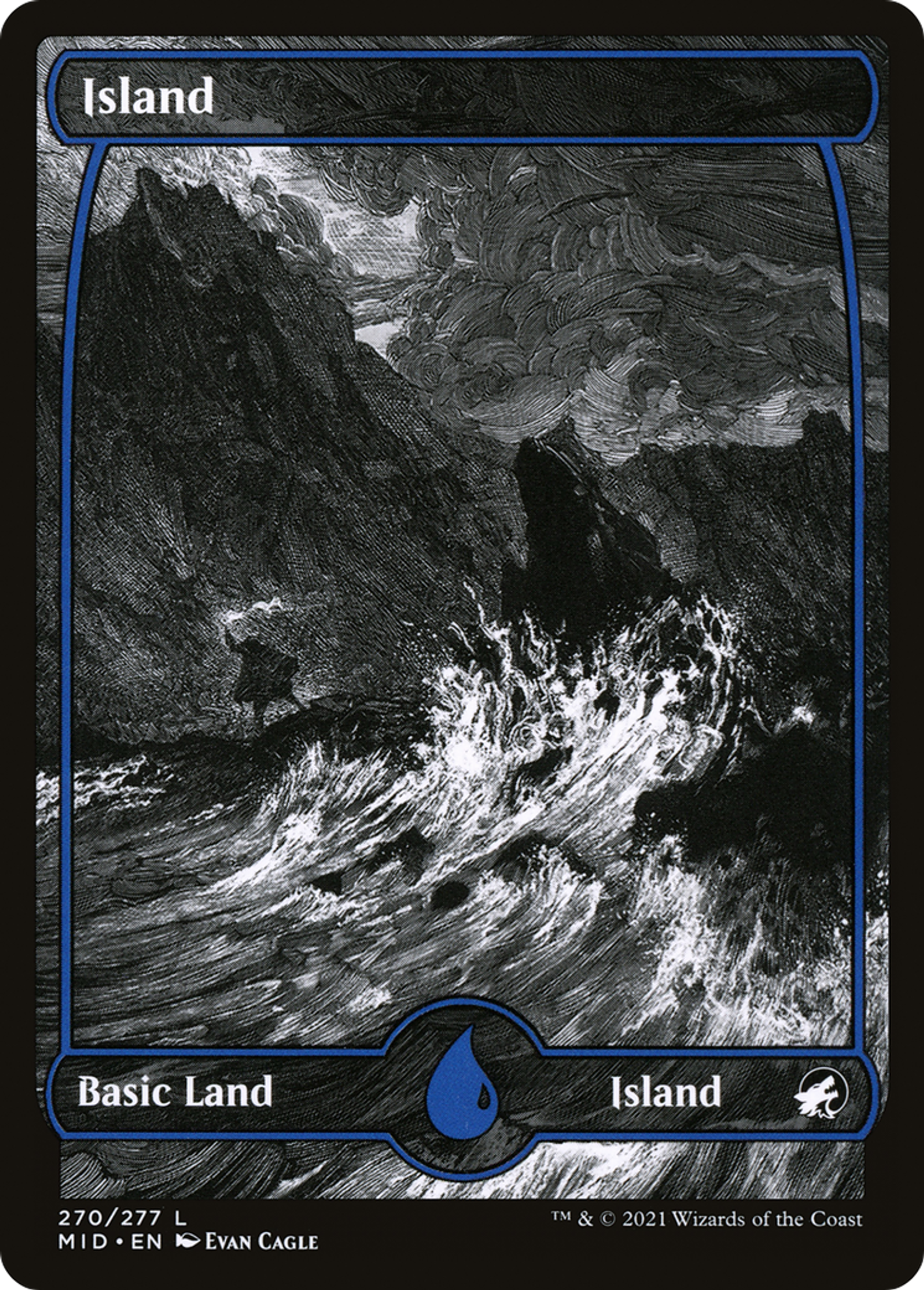 Island — Innistrad: Midnight Hunt — Magic: The Gathering