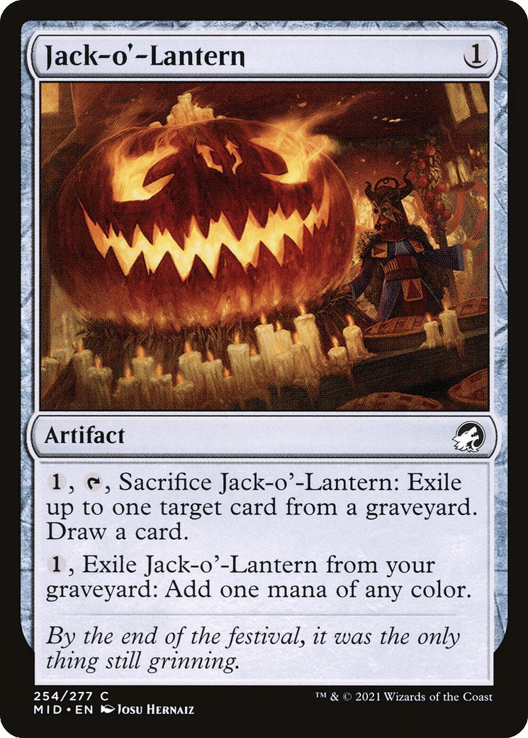 Jack-o'-Lantern — Innistrad: Midnight Hunt — Magic: The Gathering