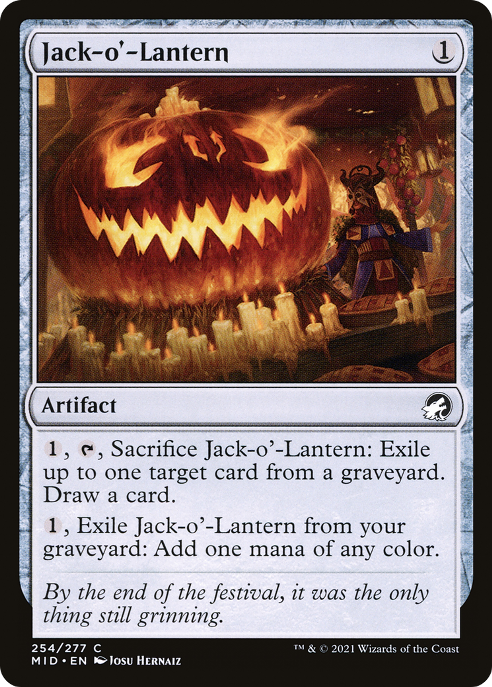 Jack-o'-Lantern — Innistrad: Midnight Hunt — Magic: The Gathering