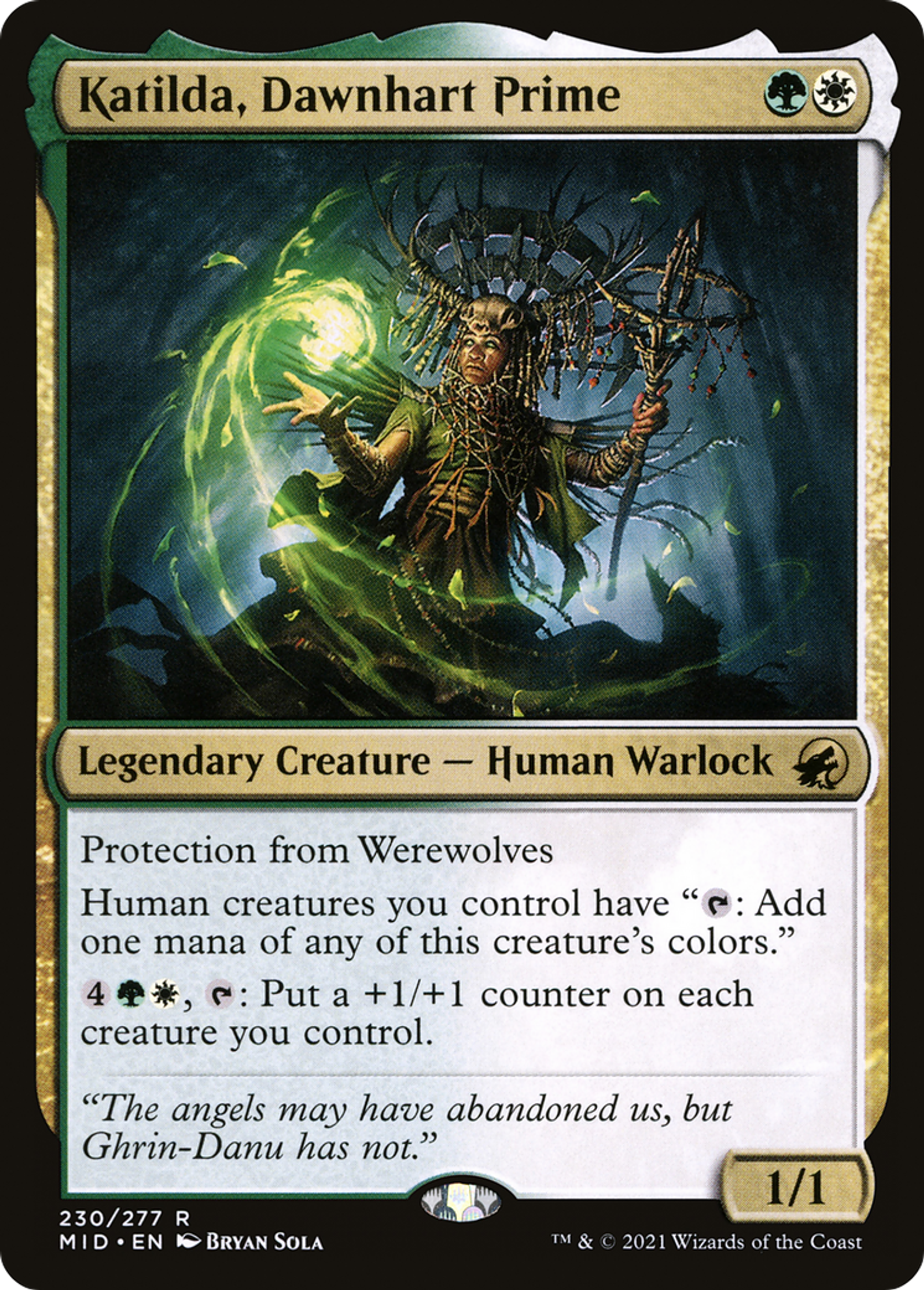 Katilda, Dawnhart Prime — Innistrad: Midnight Hunt — Magic: The Gathering