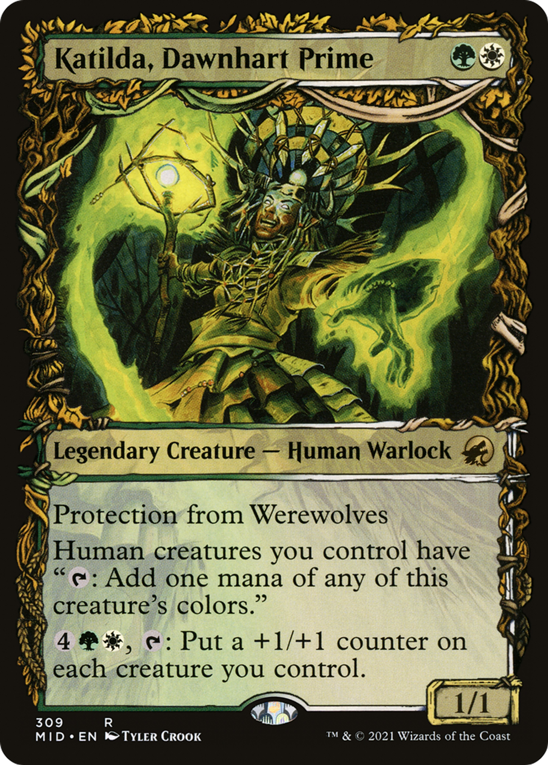 Katilda, Dawnhart Prime — Innistrad: Midnight Hunt — Magic: The Gathering