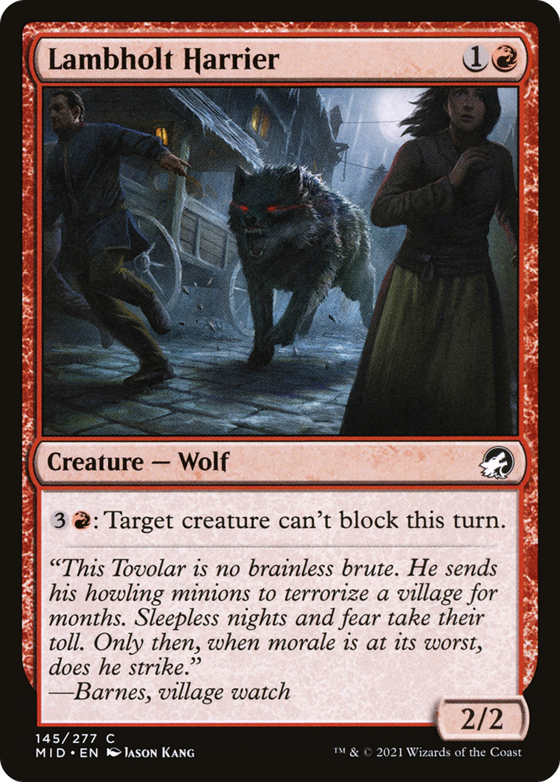 Coureur de Lambholt — Innistrad: Midnight Hunt — Magic: The Gathering