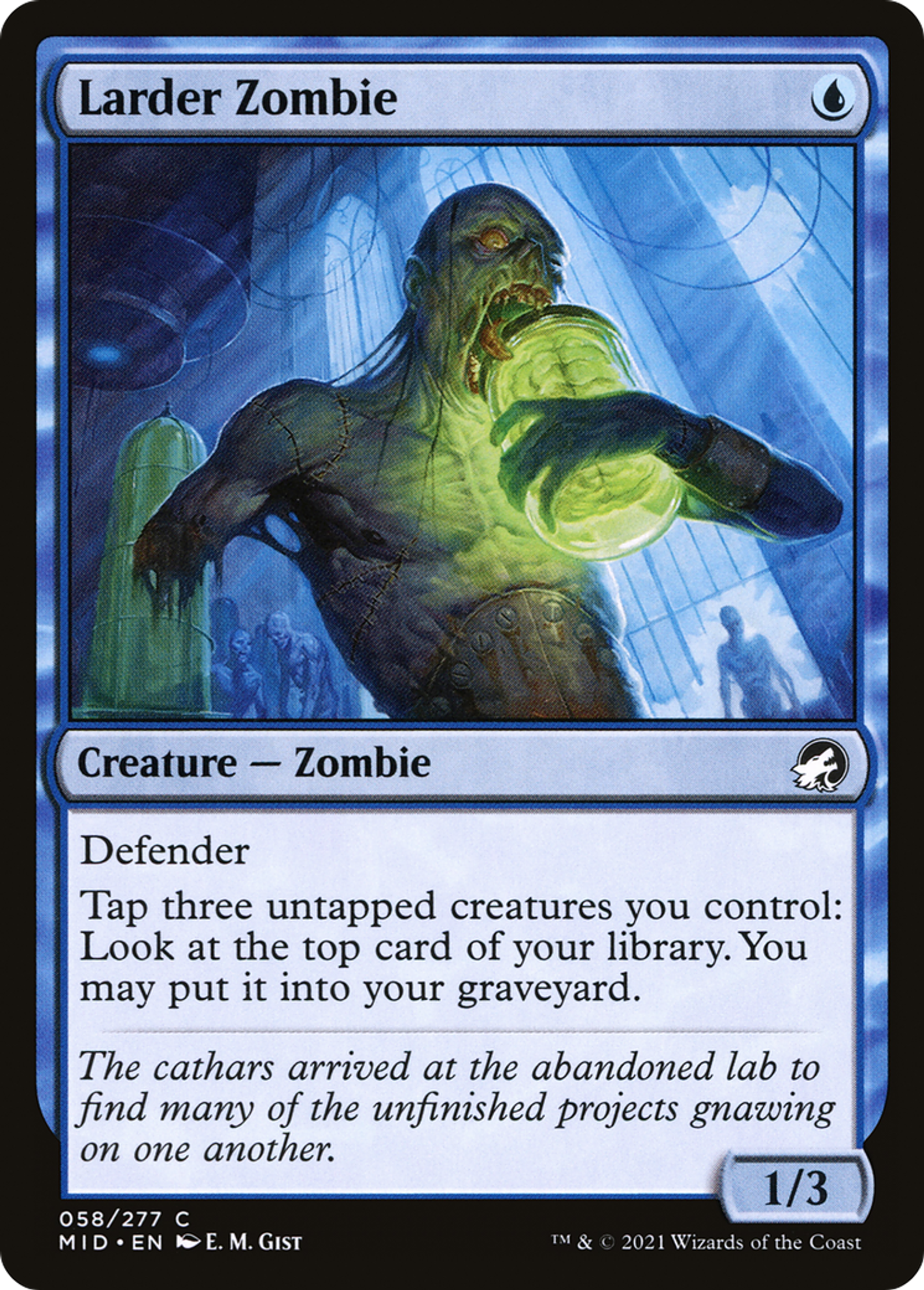 Larder Zombie — Innistrad: Midnight Hunt — Magic: The Gathering