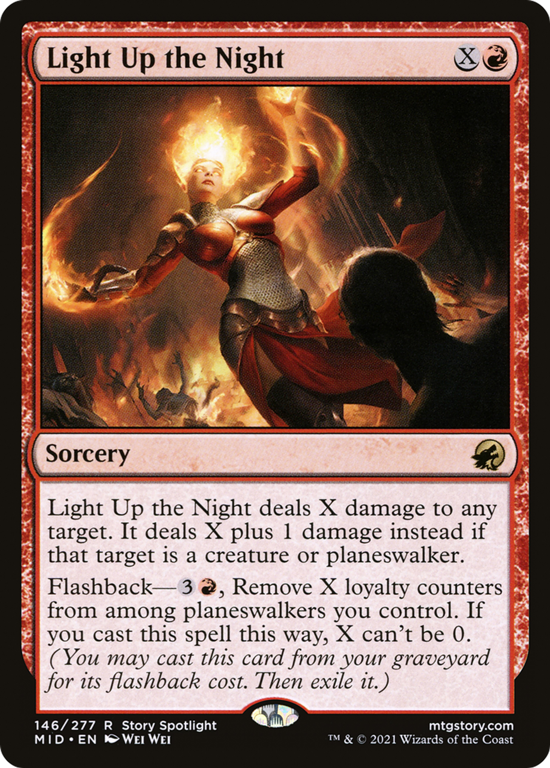 Éclairer la nuit — Innistrad: Midnight Hunt — Magic: The Gathering