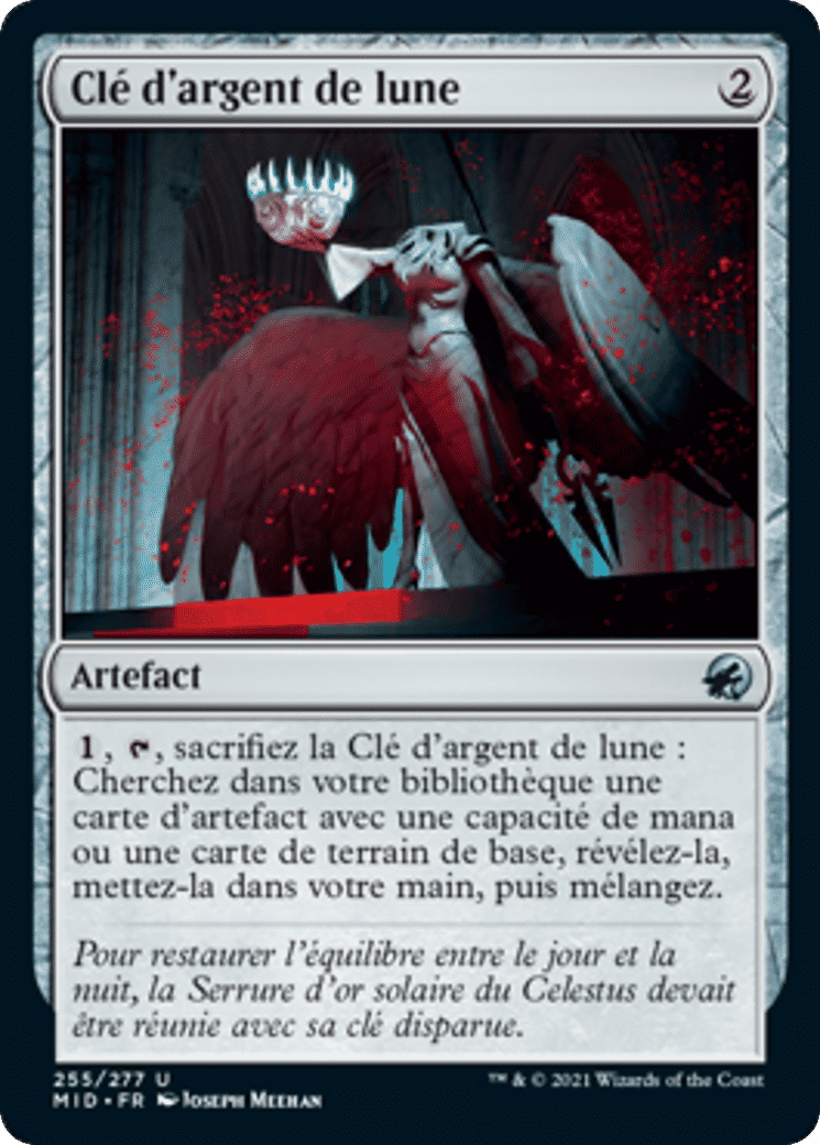 Clé d'argent de lune — Innistrad: Midnight Hunt — Magic: The Gathering