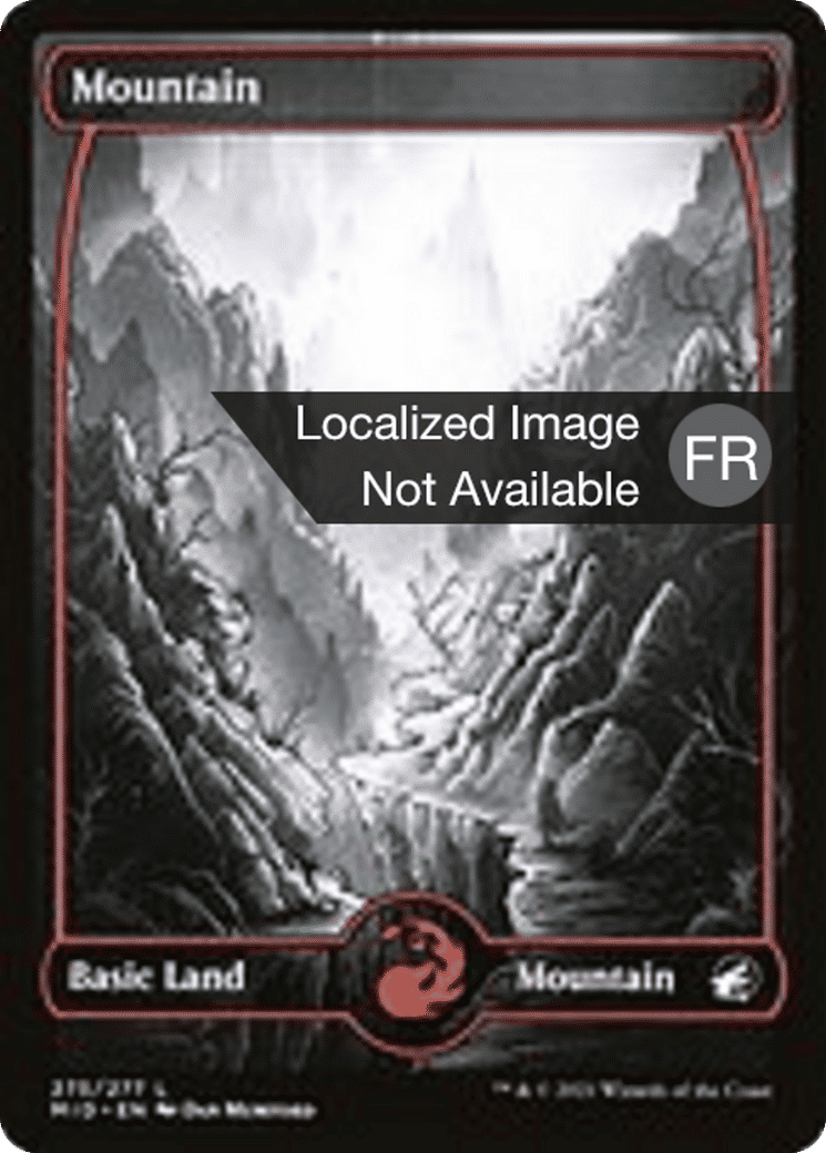 Montagne — Innistrad: Midnight Hunt — Magic: The Gathering