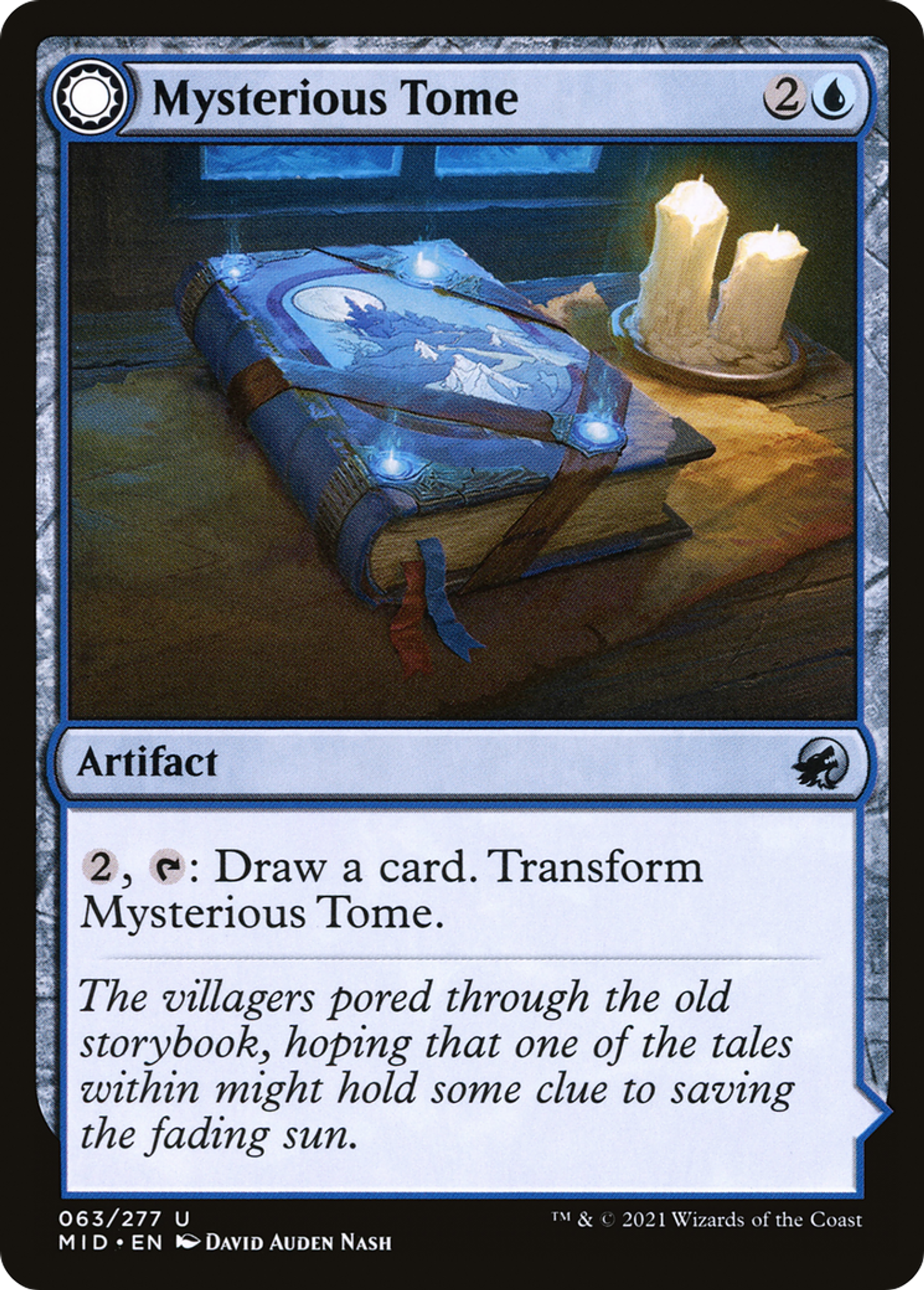 Grimoire mystérieux // Chronique effrayante — Innistrad: Midnight Hunt — Magic: The Gathering