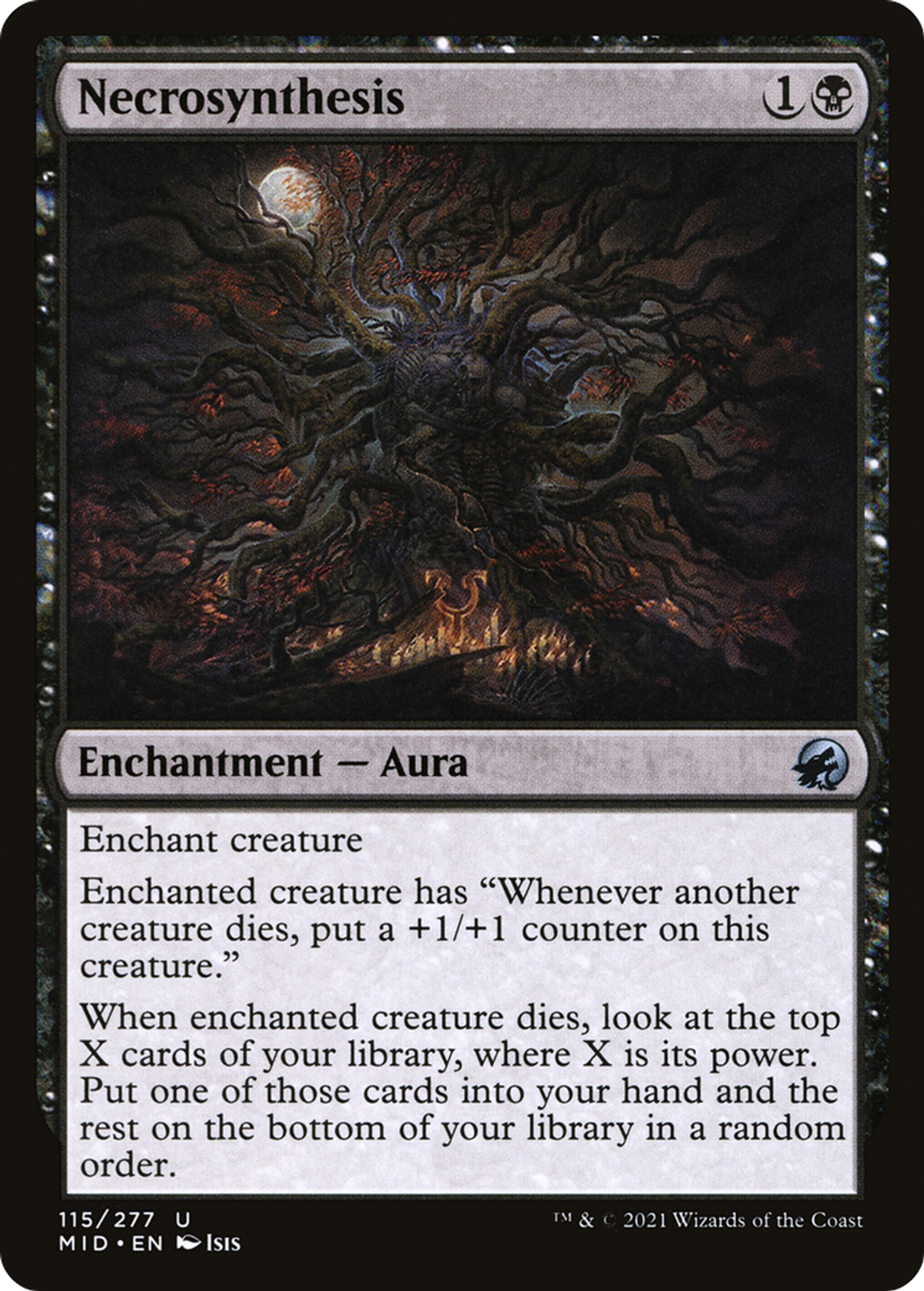 Necrosynthesis — Innistrad: Midnight Hunt — Magic: The Gathering