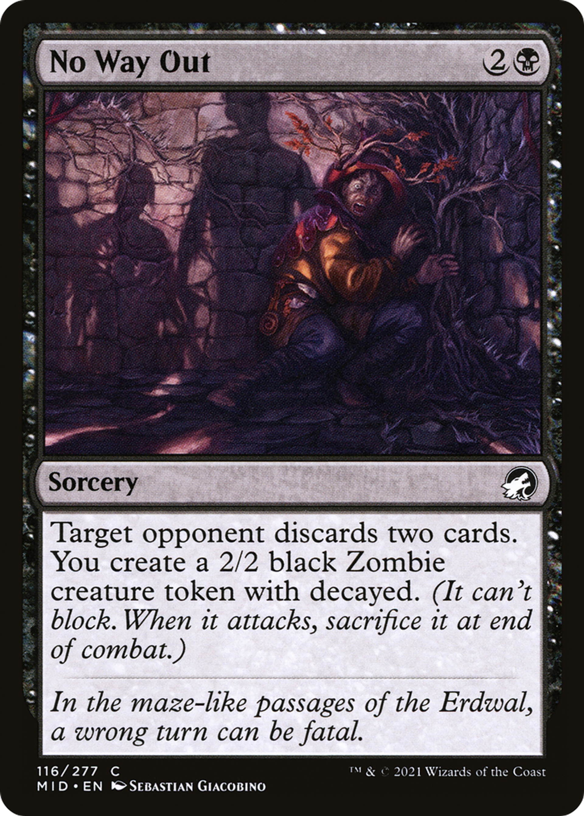 No Way Out — Innistrad: Midnight Hunt — Magic: The Gathering