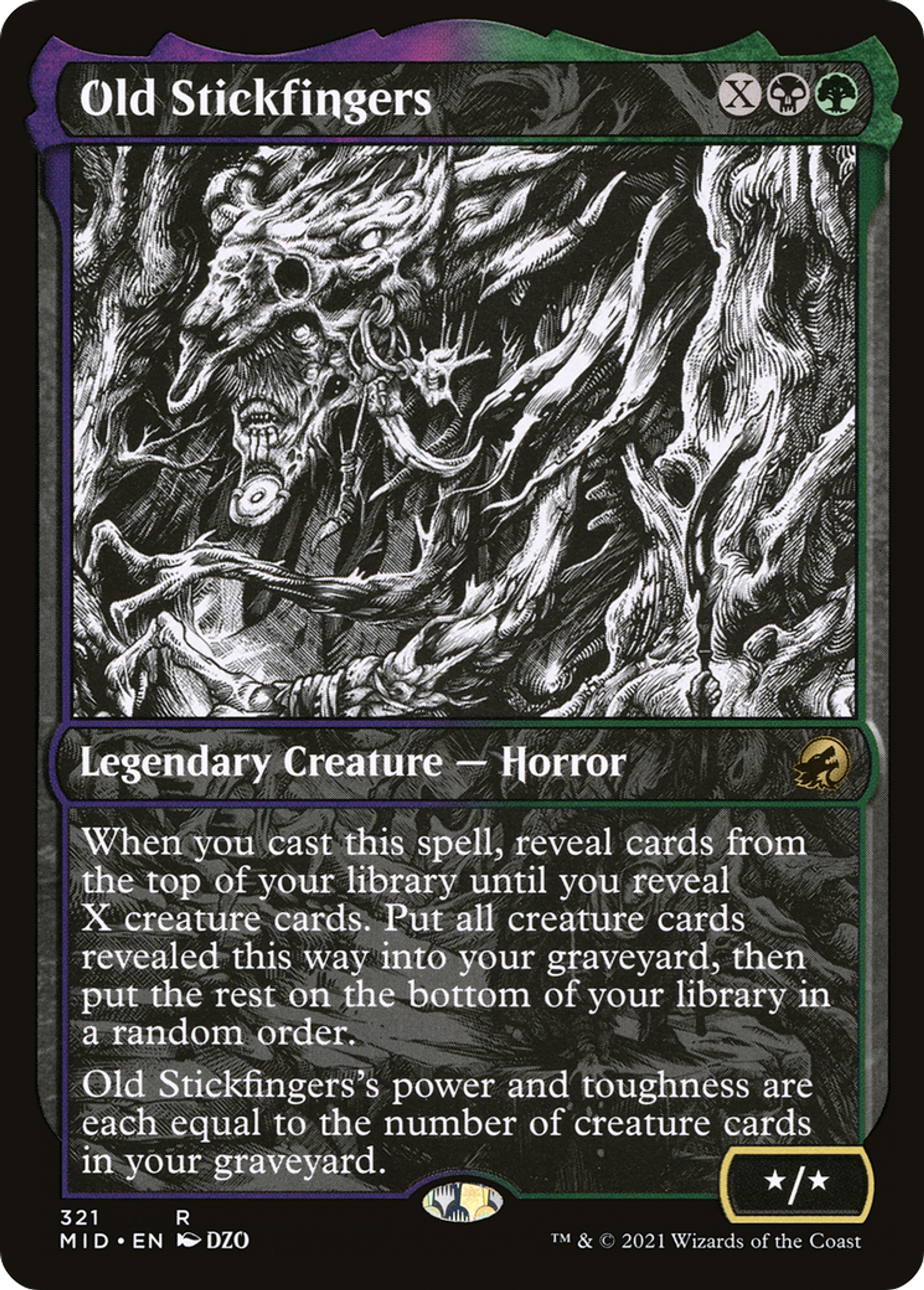 Old Stickfingers — Innistrad: Midnight Hunt — Magic: The Gathering