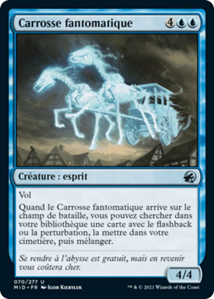 Carrosse fantomatique — Innistrad: Midnight Hunt — Magic: The Gathering