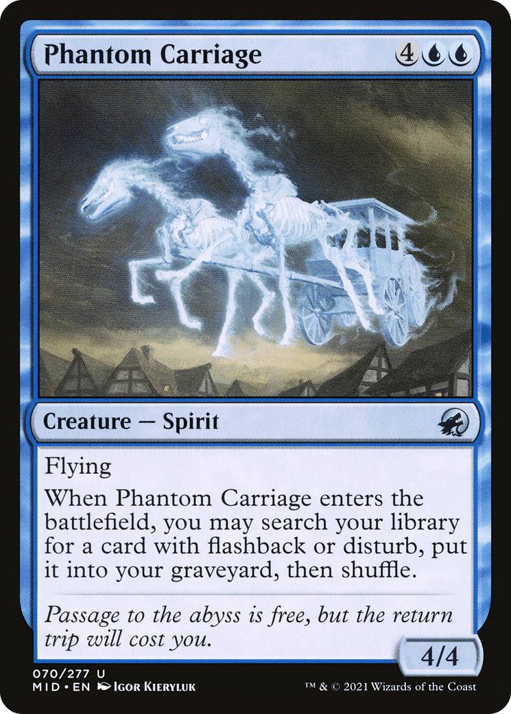 Phantom Carriage — Innistrad: Midnight Hunt — Magic: The Gathering
