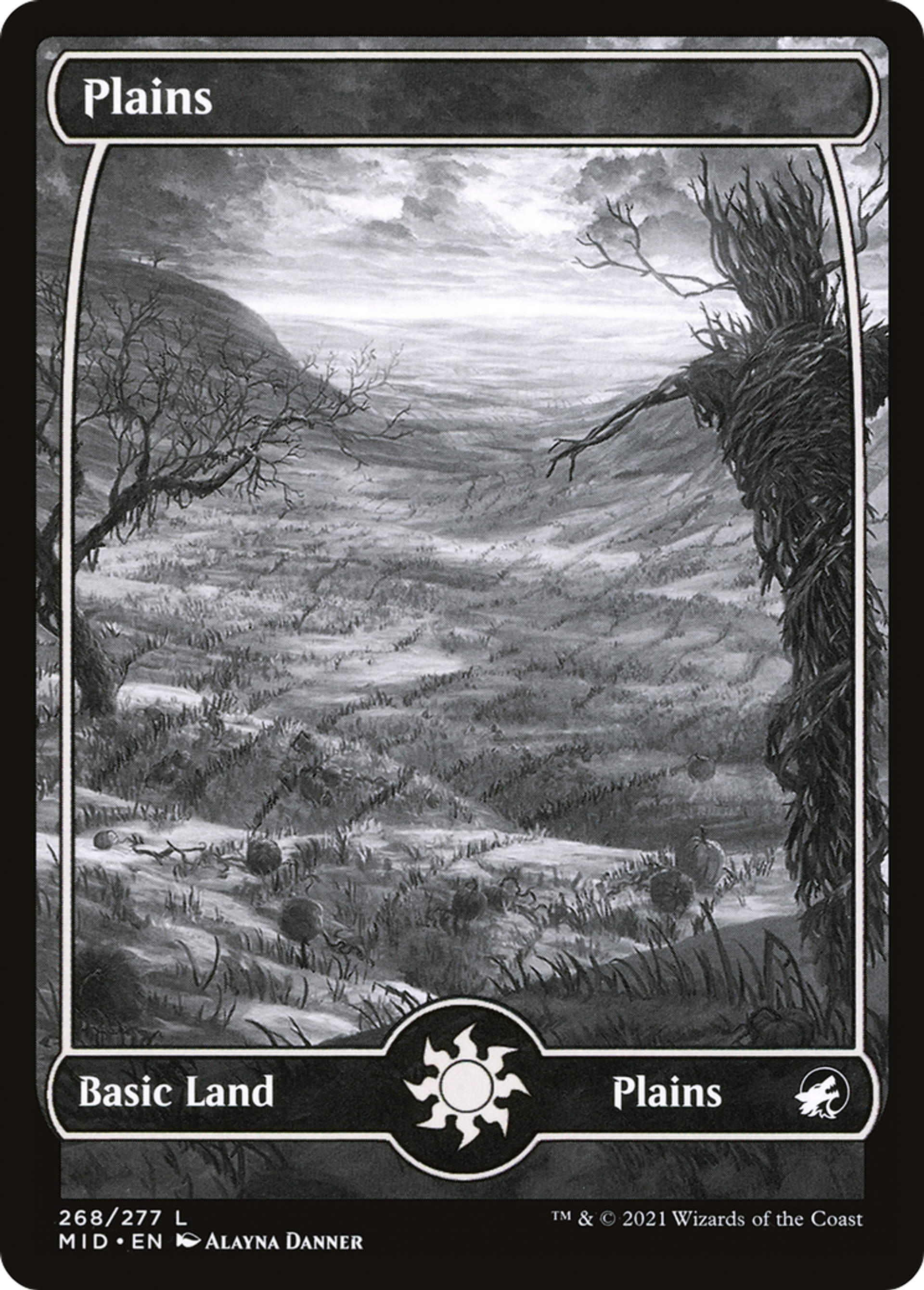 Plains — Innistrad: Midnight Hunt — Magic: The Gathering
