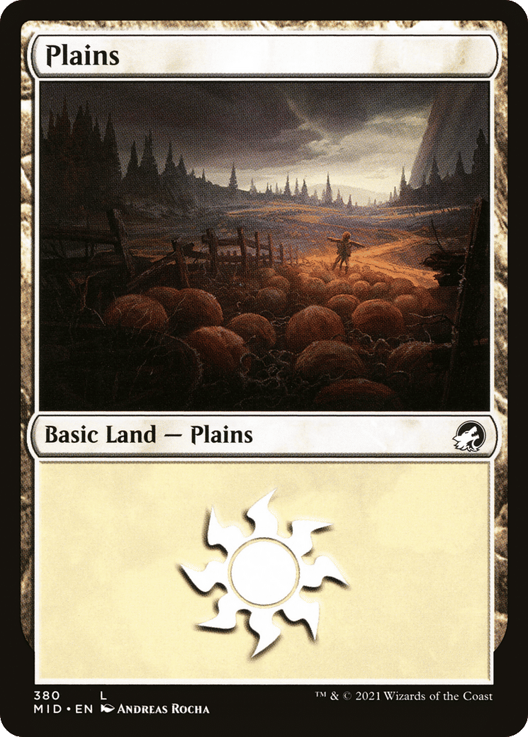 Plains — Innistrad: Midnight Hunt — Magic: The Gathering