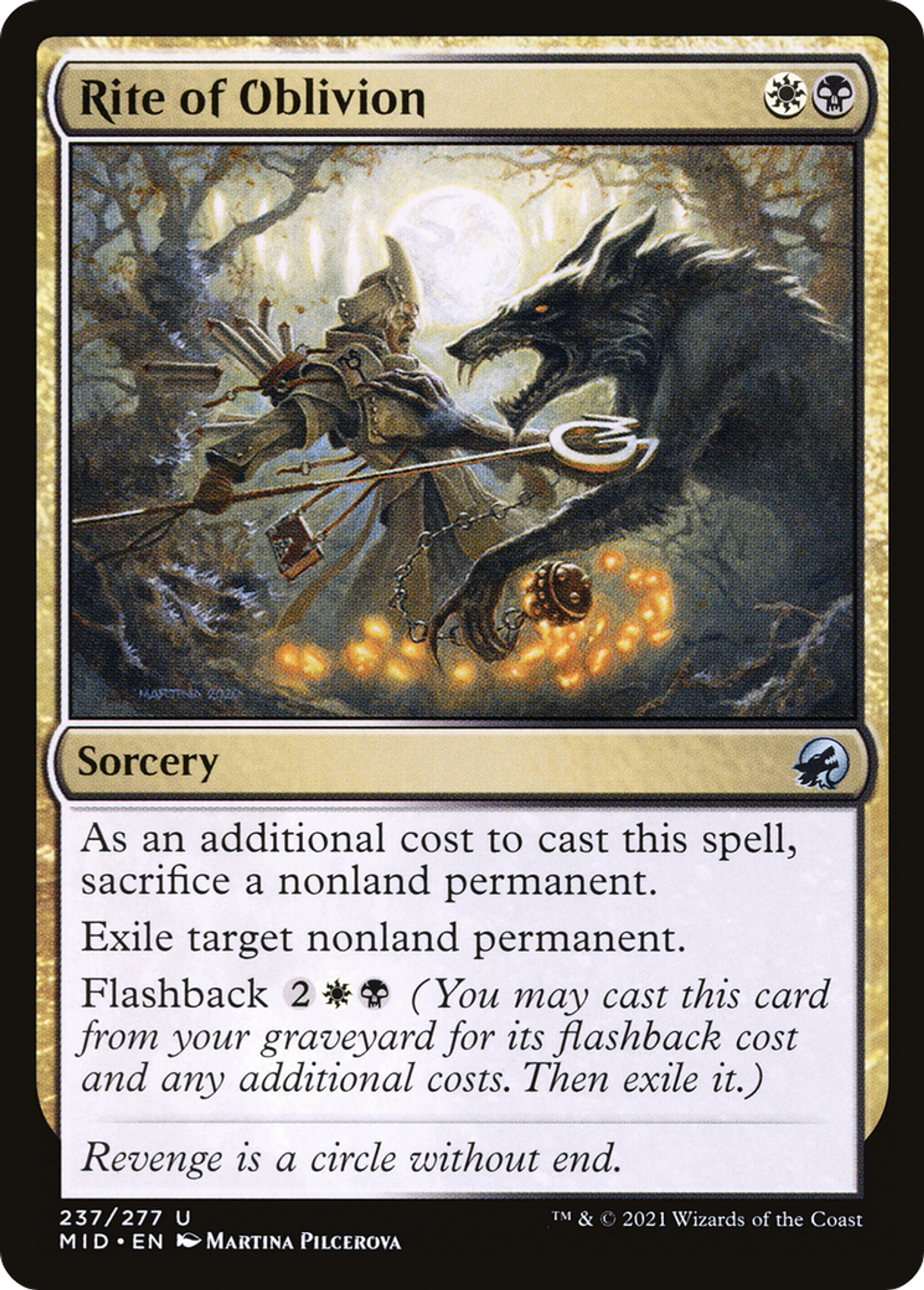 Rite of Oblivion — Innistrad: Midnight Hunt — Magic: The Gathering