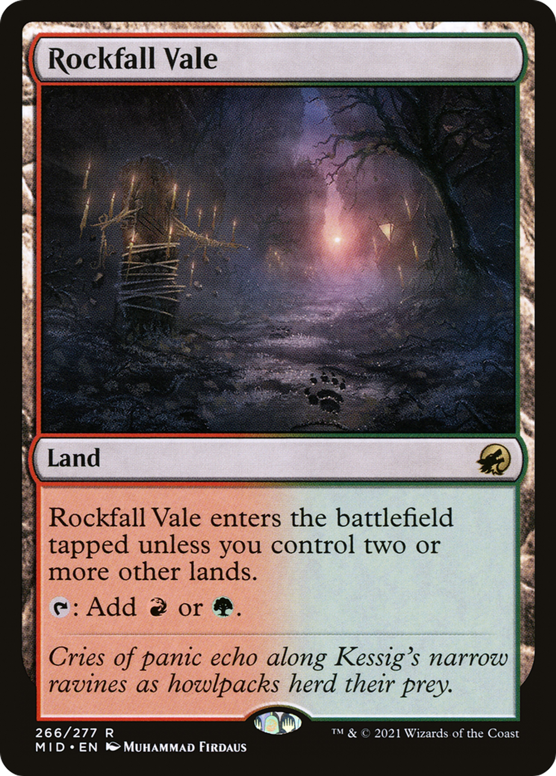 Val de Rocheruine — Innistrad: Midnight Hunt — Magic: The Gathering