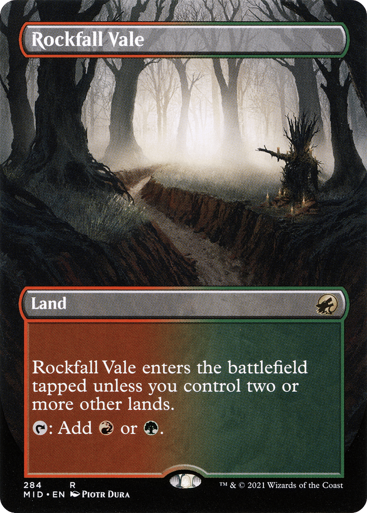 Rockfall Vale — Innistrad: Midnight Hunt — Magic: The Gathering