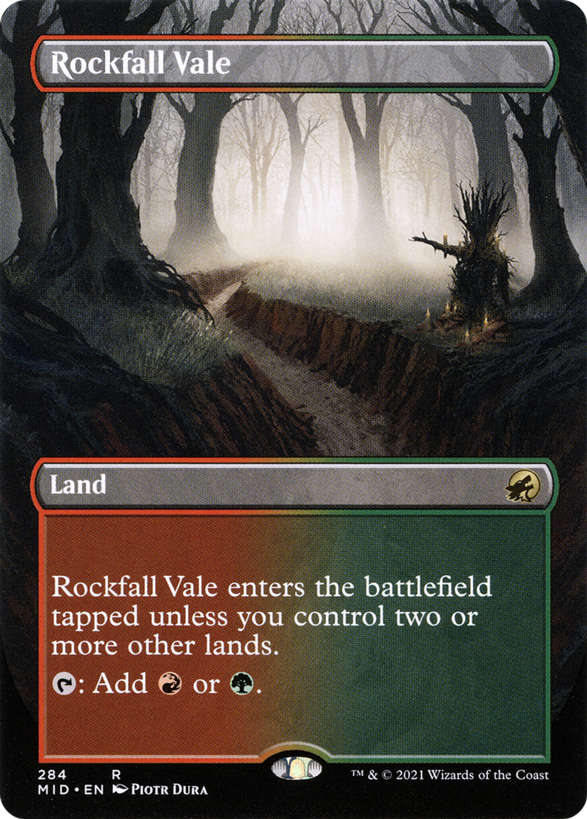 Rockfall Vale — Innistrad: Midnight Hunt — Magic: The Gathering