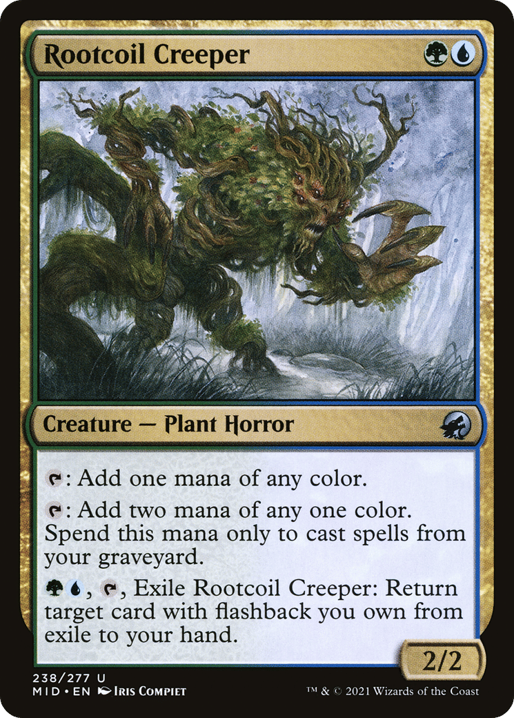 Rootcoil Creeper — Innistrad: Midnight Hunt — Magic: The Gathering