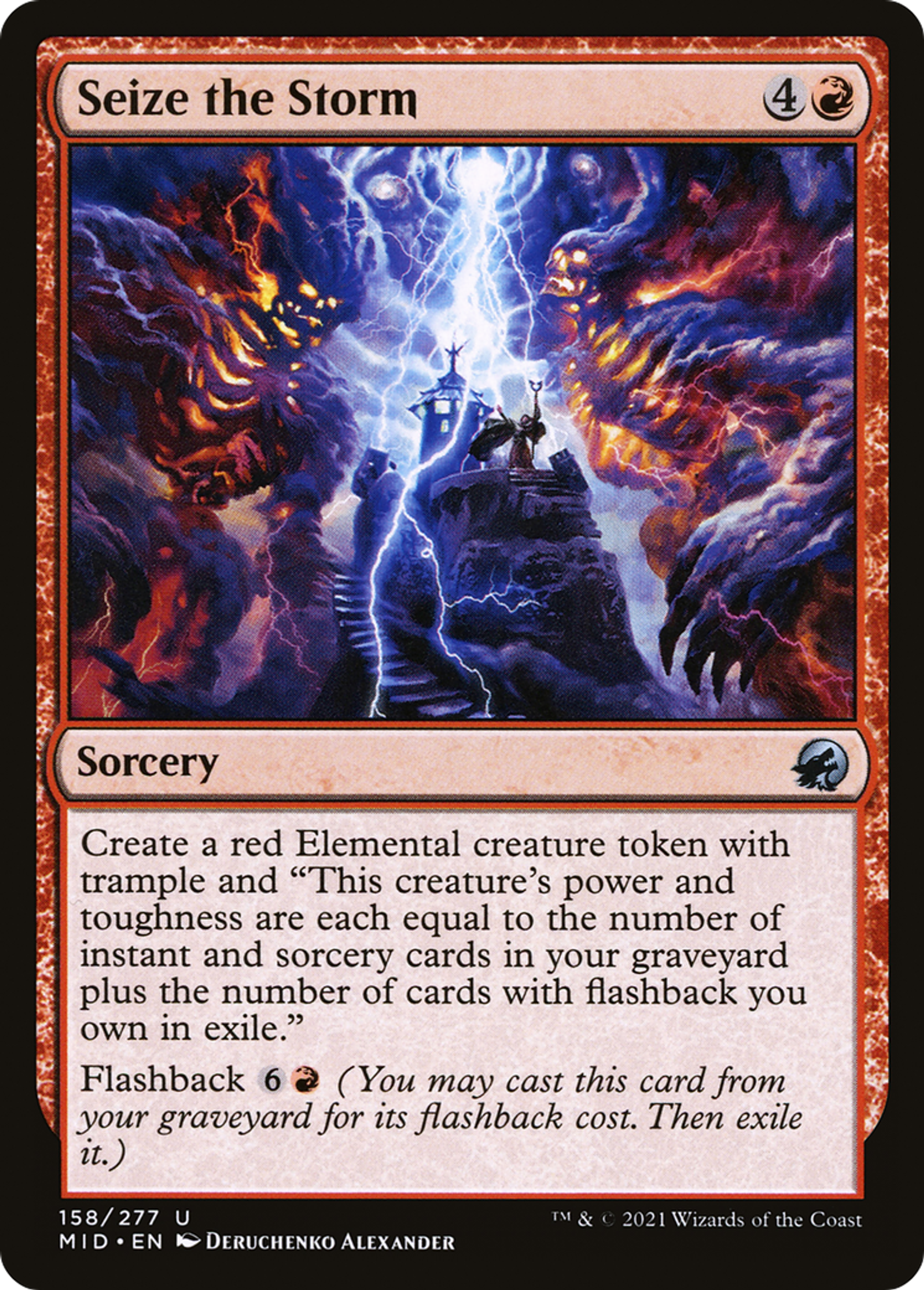 S'emparer de la tempête — Innistrad: Midnight Hunt — Magic: The Gathering