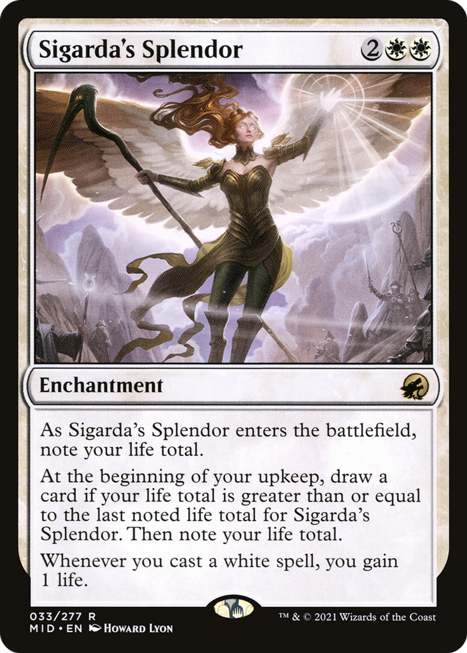Sigarda's Splendor — Innistrad: Midnight Hunt — Magic: The Gathering