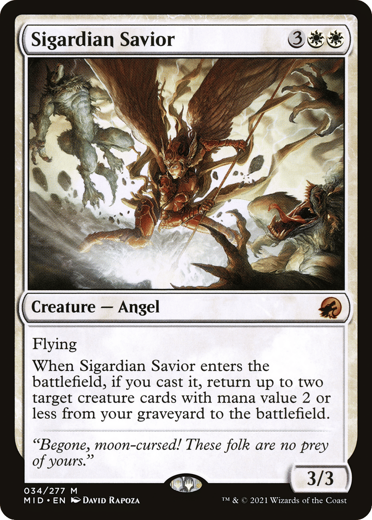 Sigardian Savior — Innistrad: Midnight Hunt — Magic: The Gathering