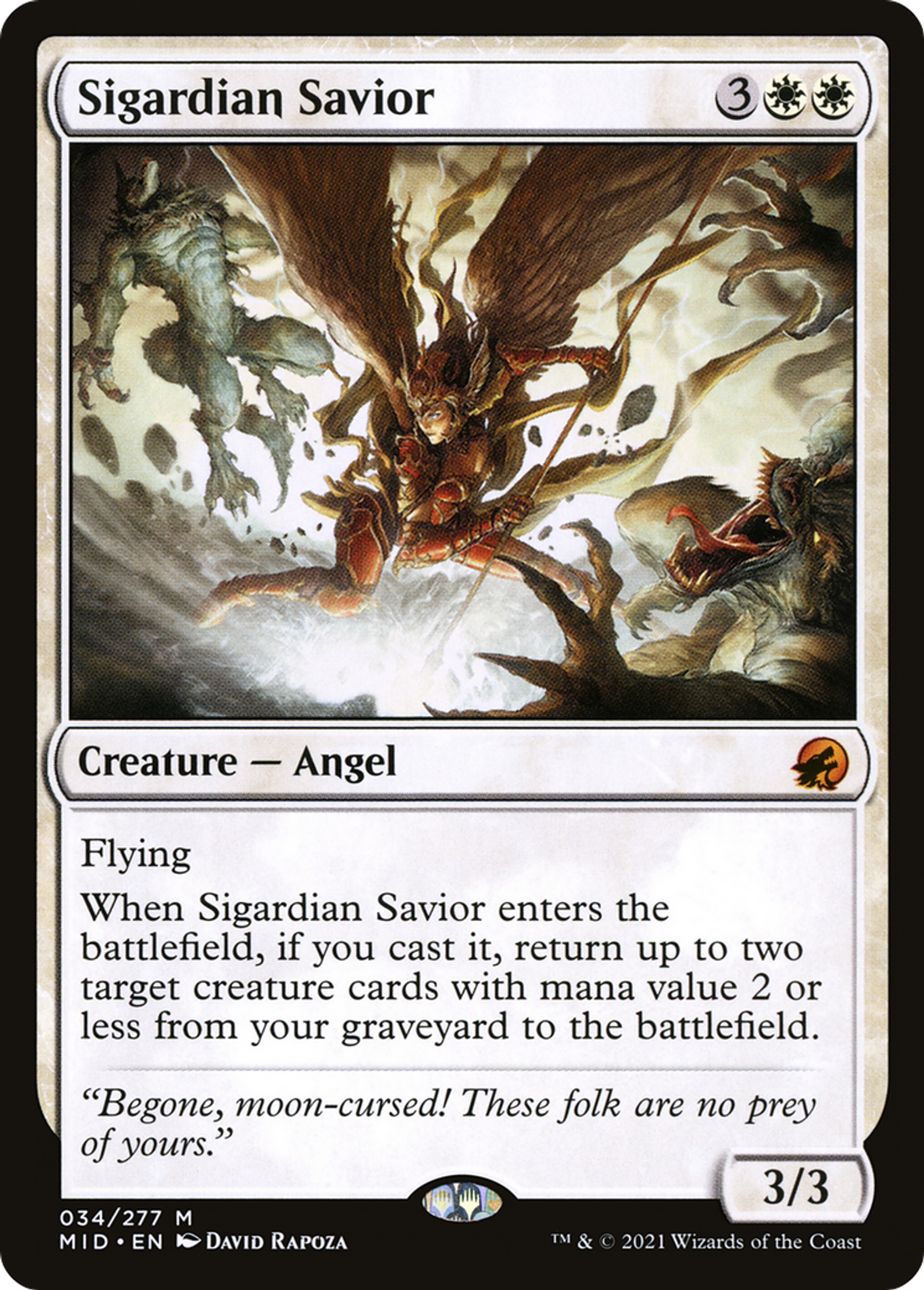 Sigardian Savior — Innistrad: Midnight Hunt — Magic: The Gathering