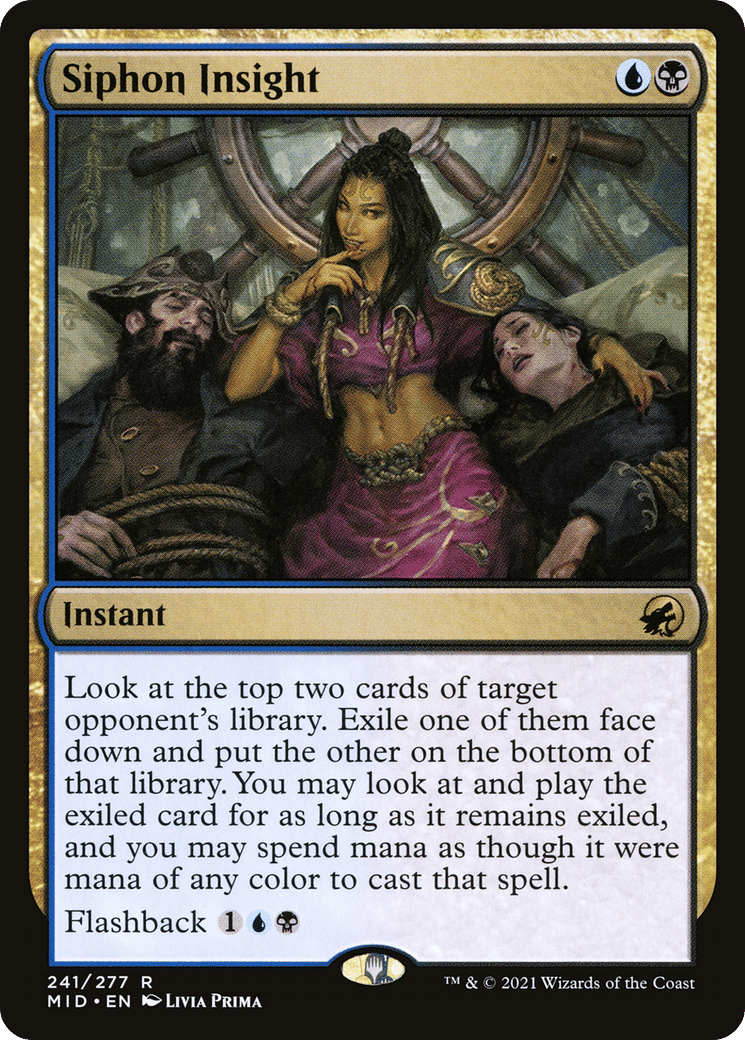 Siphon Insight — Innistrad: Midnight Hunt — Magic: The Gathering