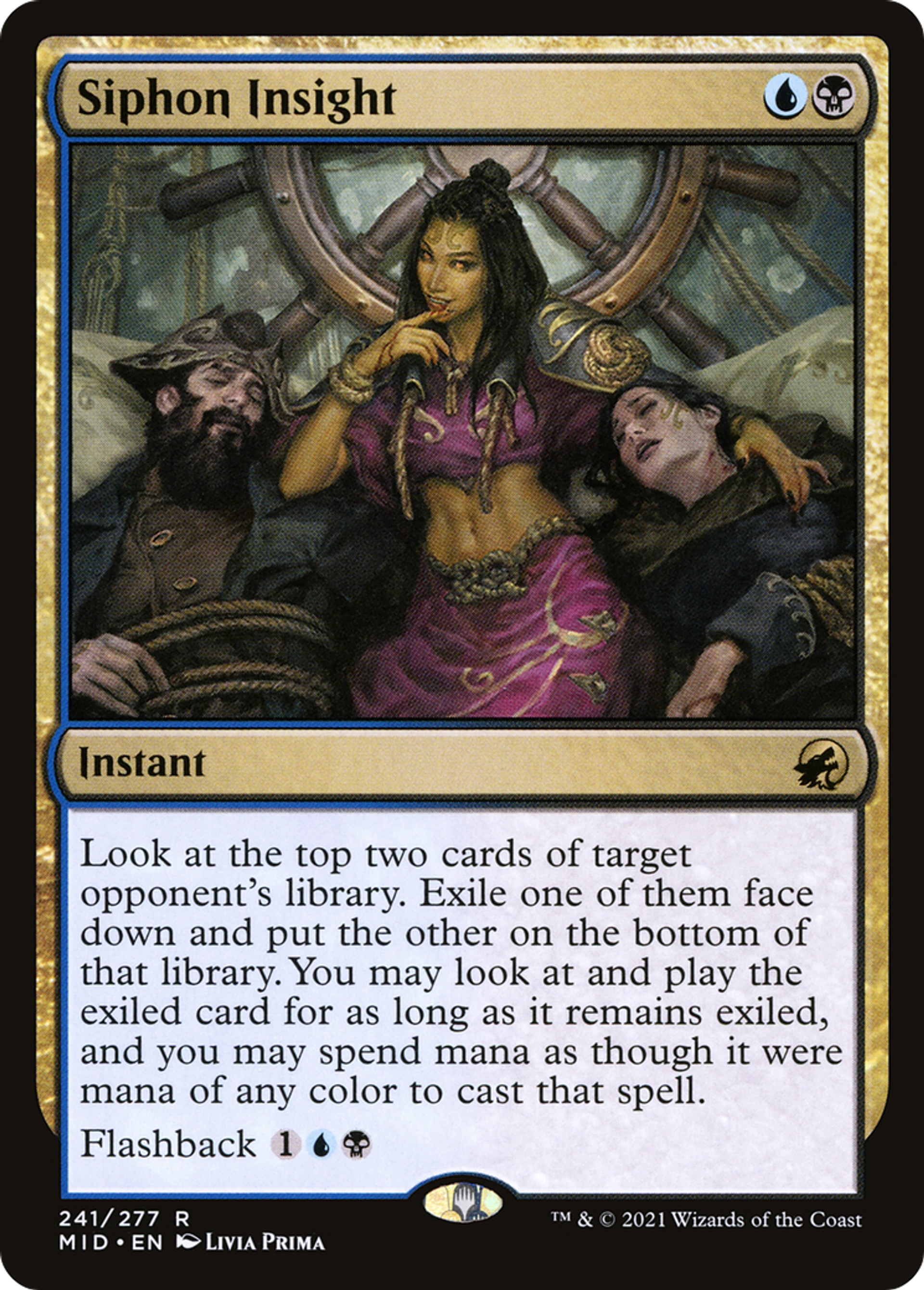 Siphon Insight — Innistrad: Midnight Hunt — Magic: The Gathering
