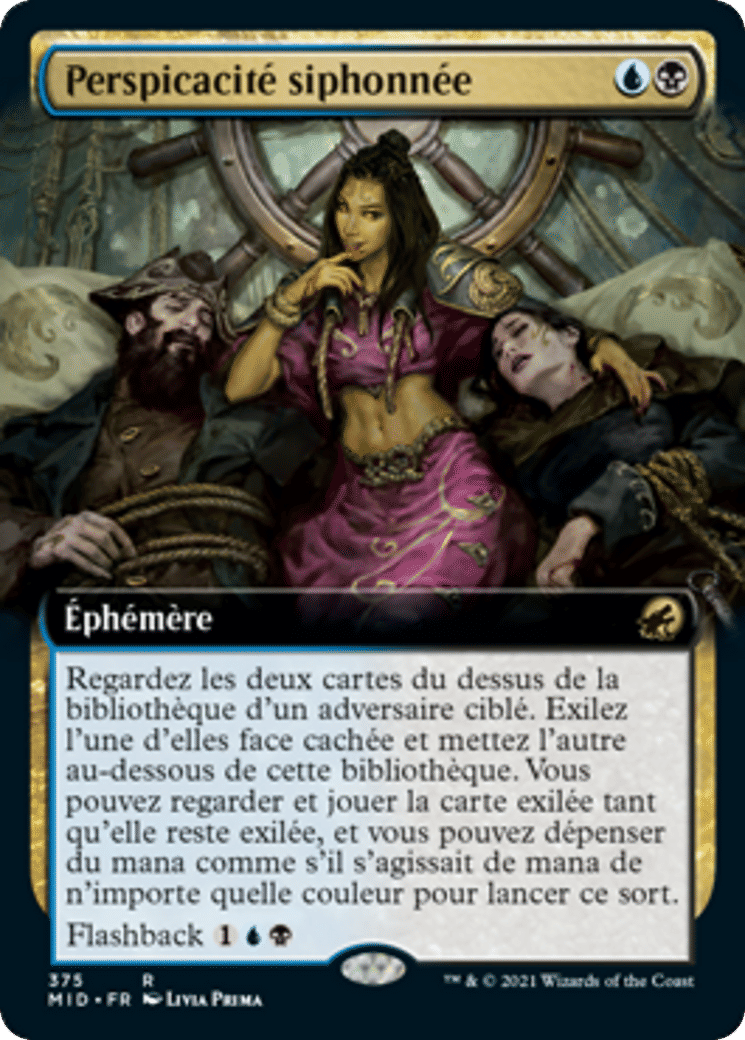 Perspicacité siphonnée — Innistrad: Midnight Hunt — Magic: The Gathering
