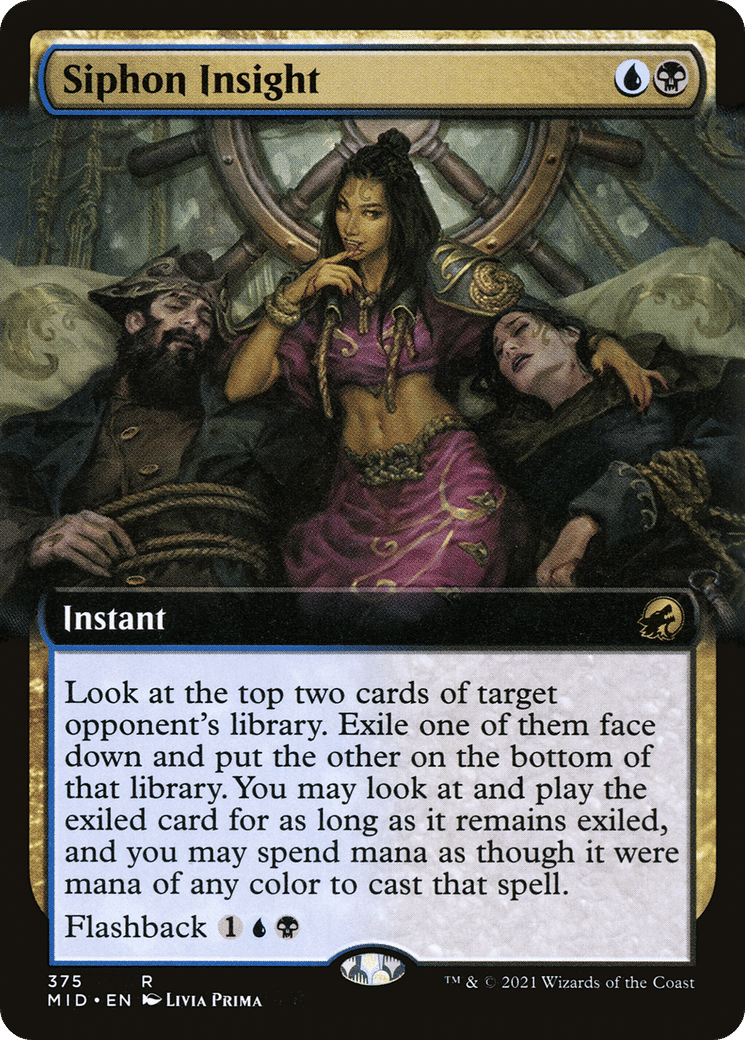 Siphon Insight — Innistrad: Midnight Hunt — Magic: The Gathering