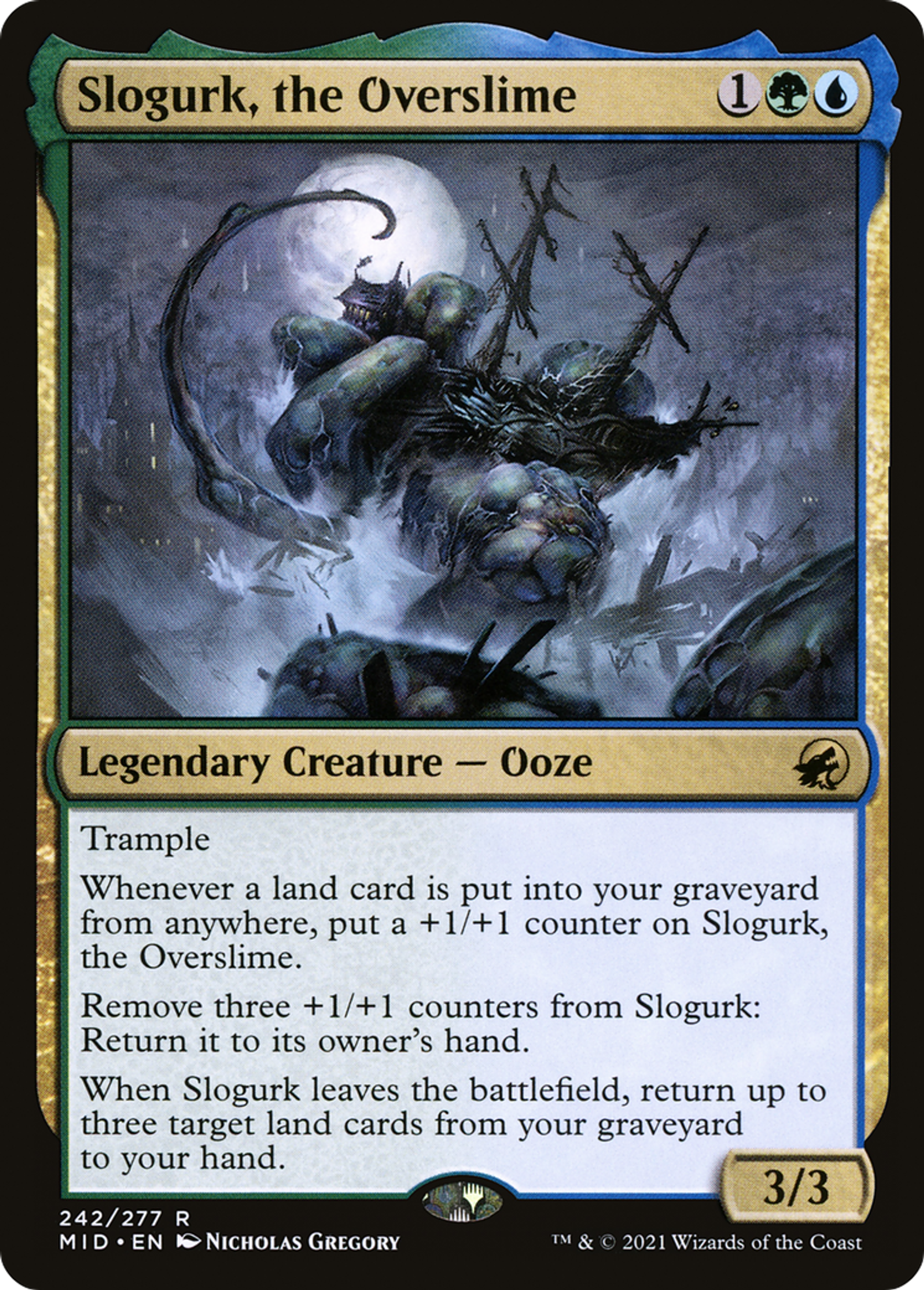 Slogurk, the Overslime — Innistrad: Midnight Hunt — Magic: The Gathering