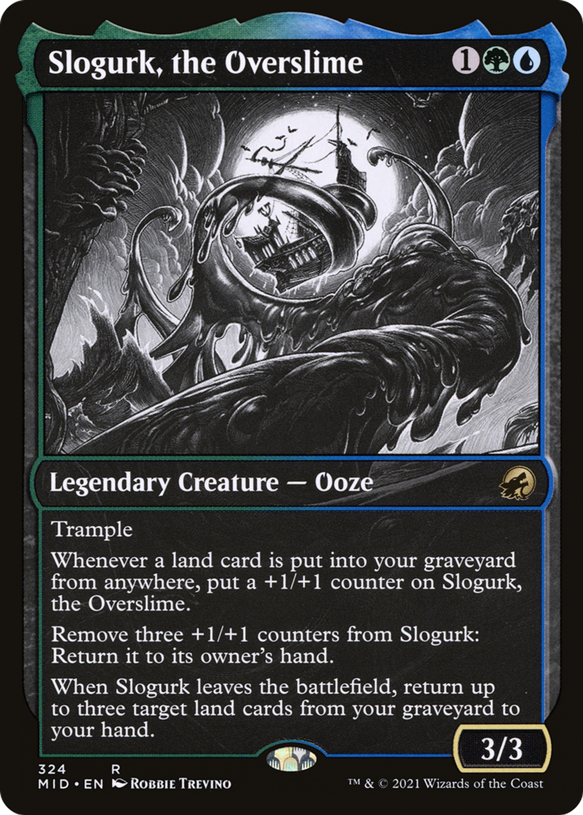 Slogurk, the Overslime — Innistrad: Midnight Hunt — Magic: The Gathering