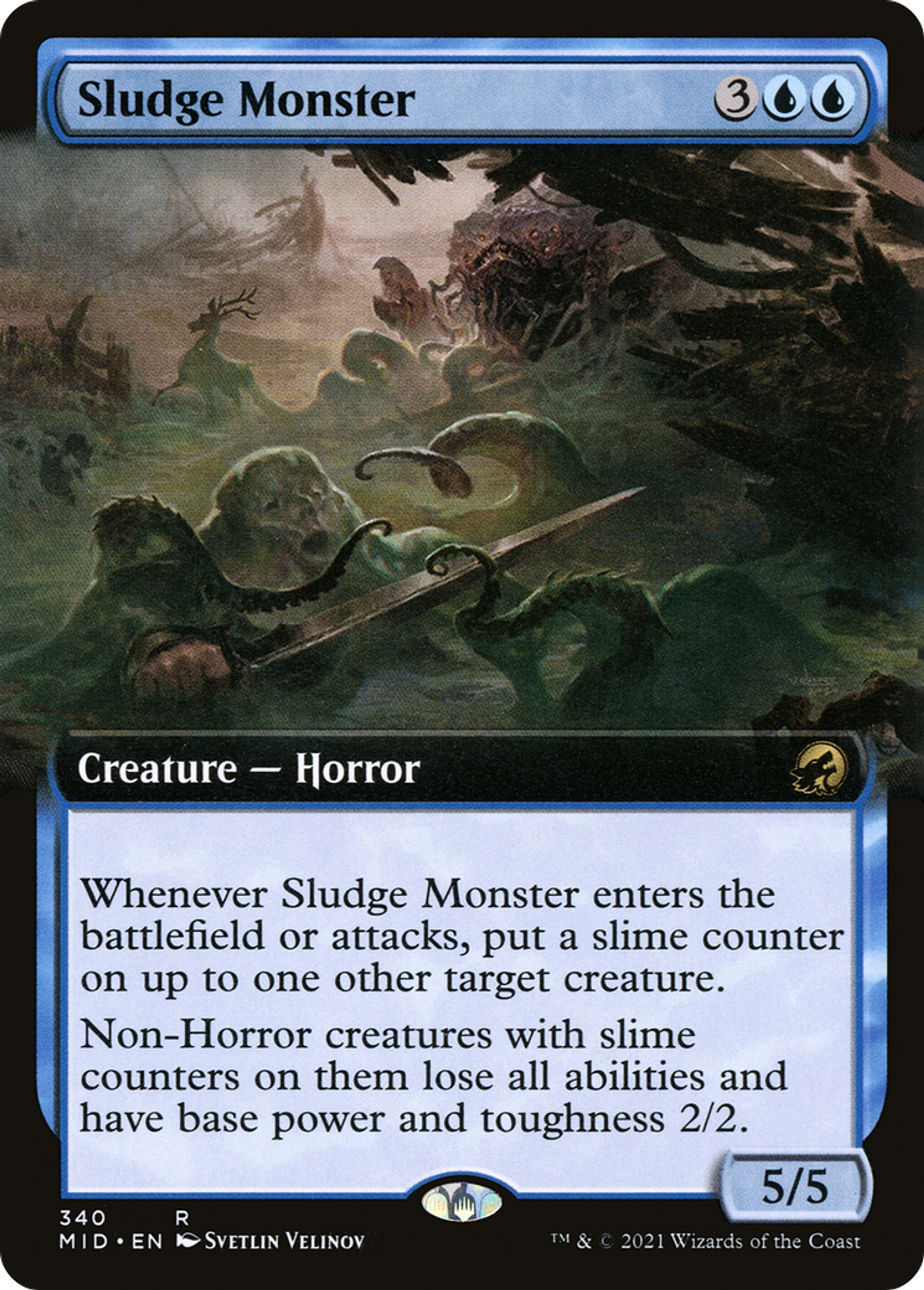 Sludge Monster — Innistrad: Midnight Hunt — Magic: The Gathering