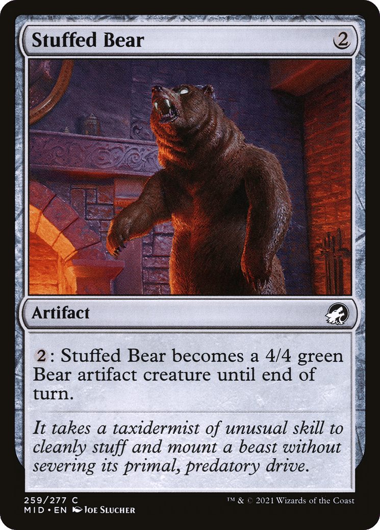 Stuffed Bear — Innistrad: Midnight Hunt — Magic: The Gathering