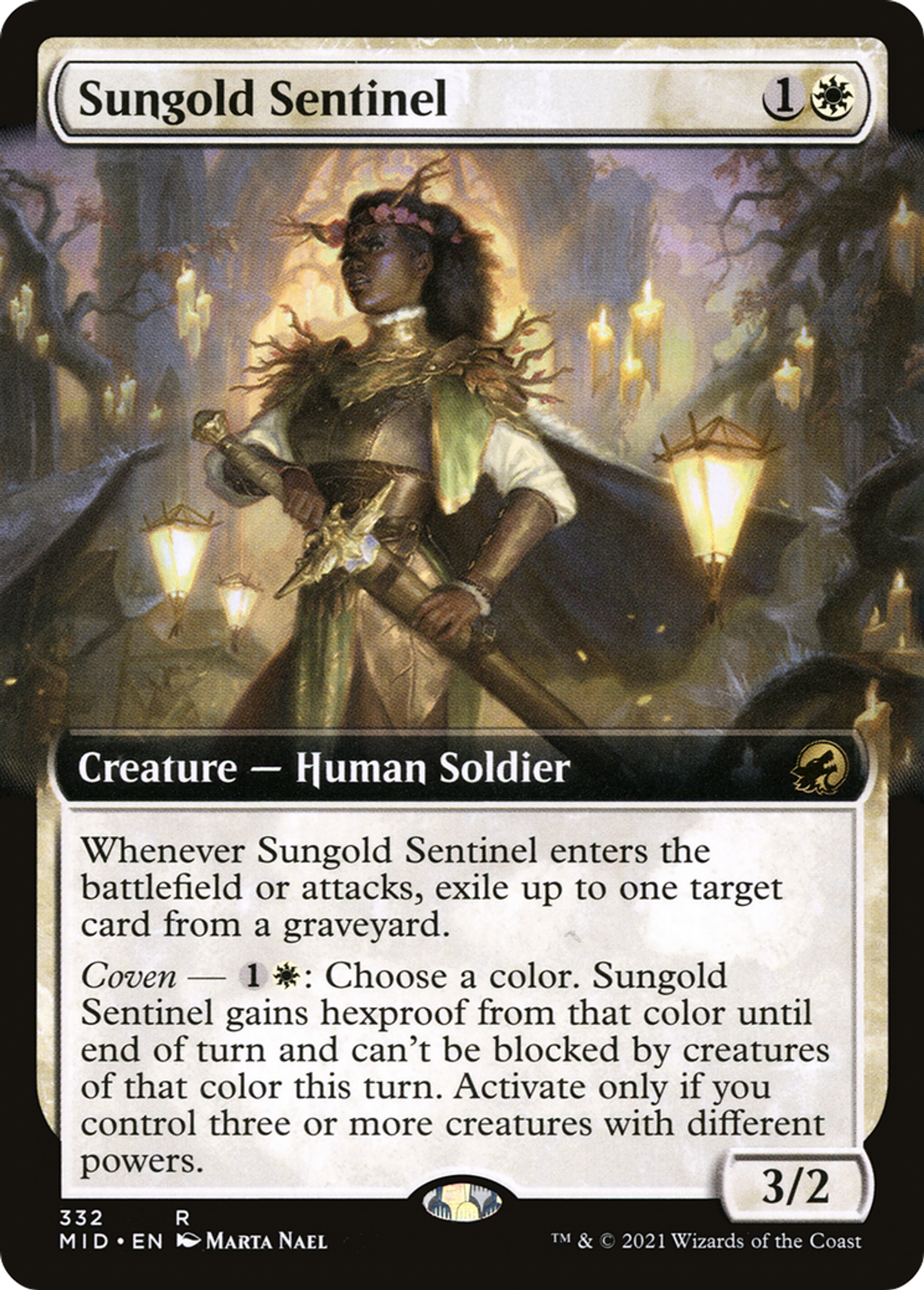 Sungold Sentinel — Innistrad: Midnight Hunt — Magic: The Gathering